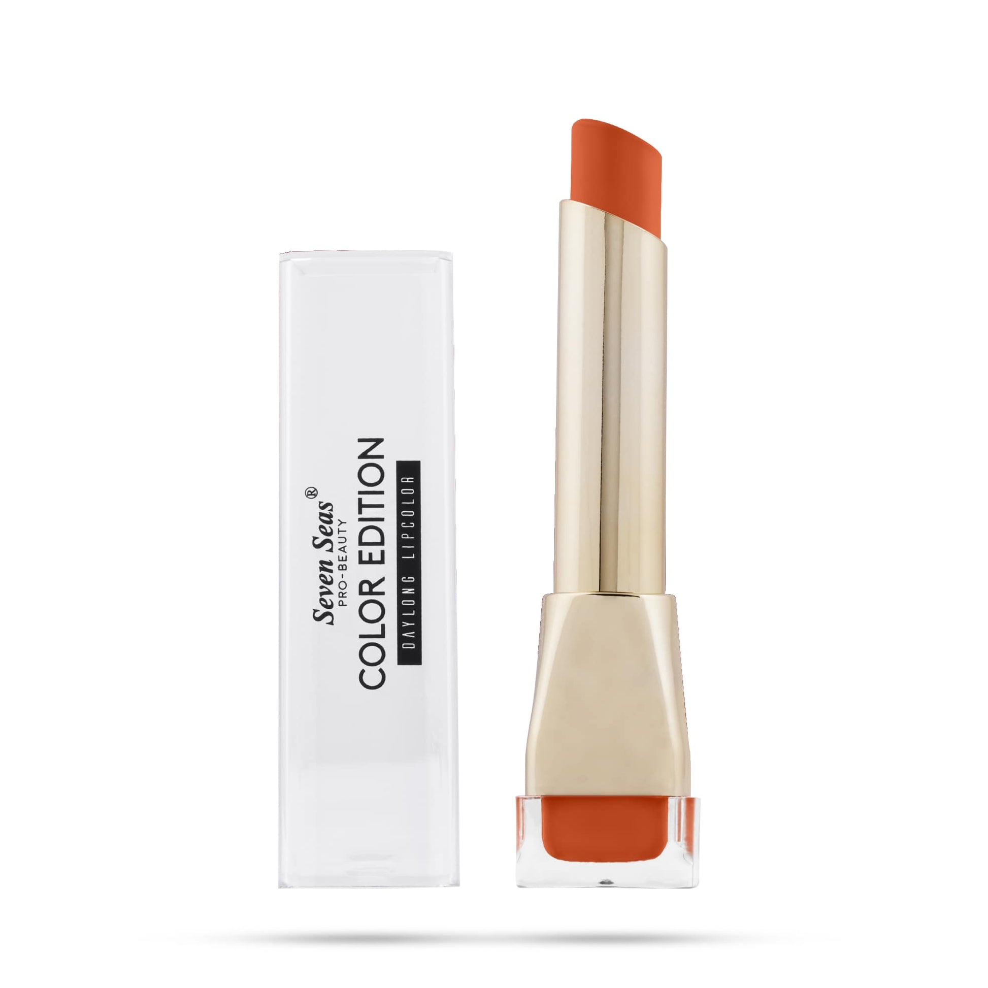Seven Seas Color Edition Matte Lipstick | Highly Pigmented | Long Lasting | Waterproof | Smudgeproof | Single Coat Application | Lipstick for Women - Seven Seas Cosmetics