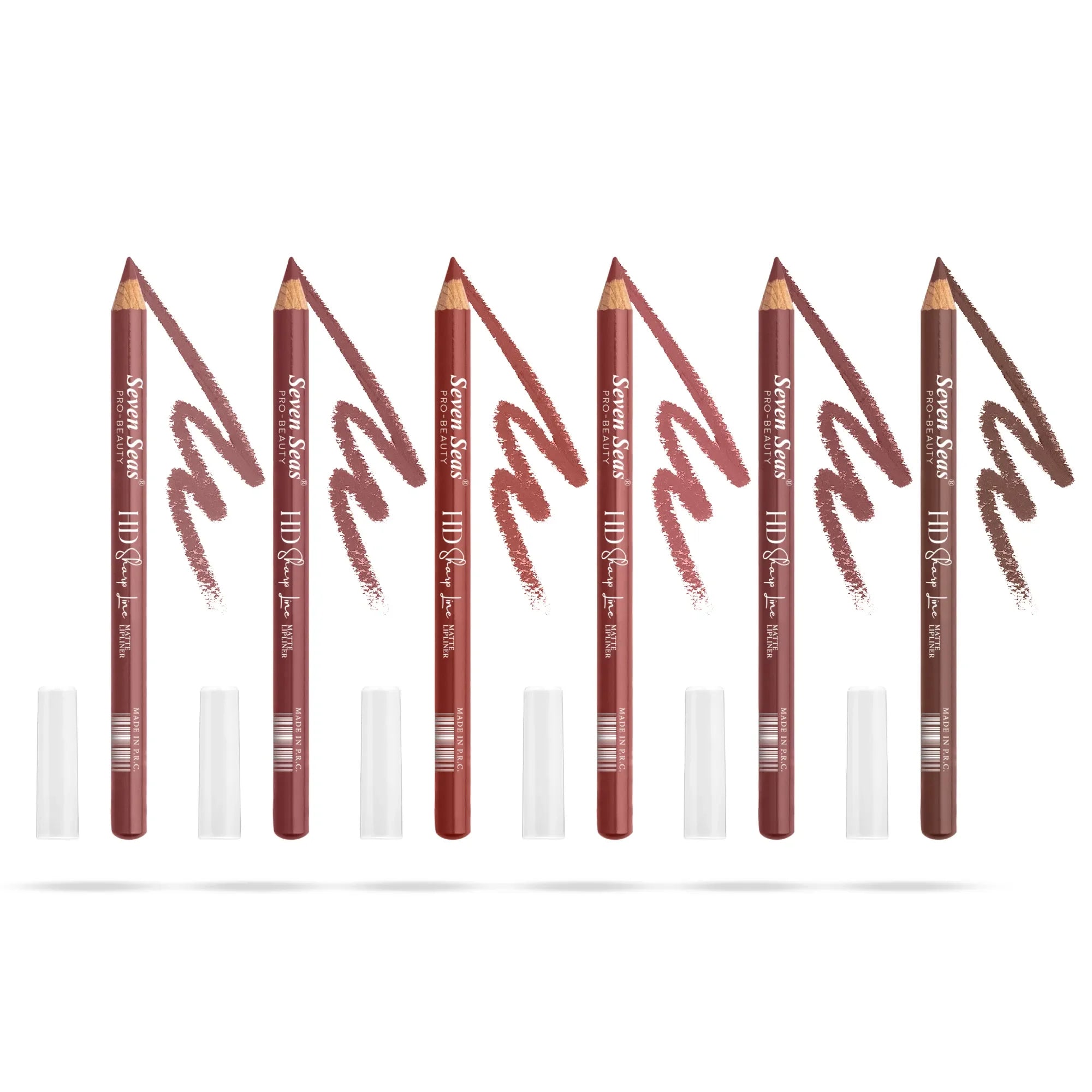 HD Sharp Lip Liner | Pack Of 6 - Seven Seas Cosmetics