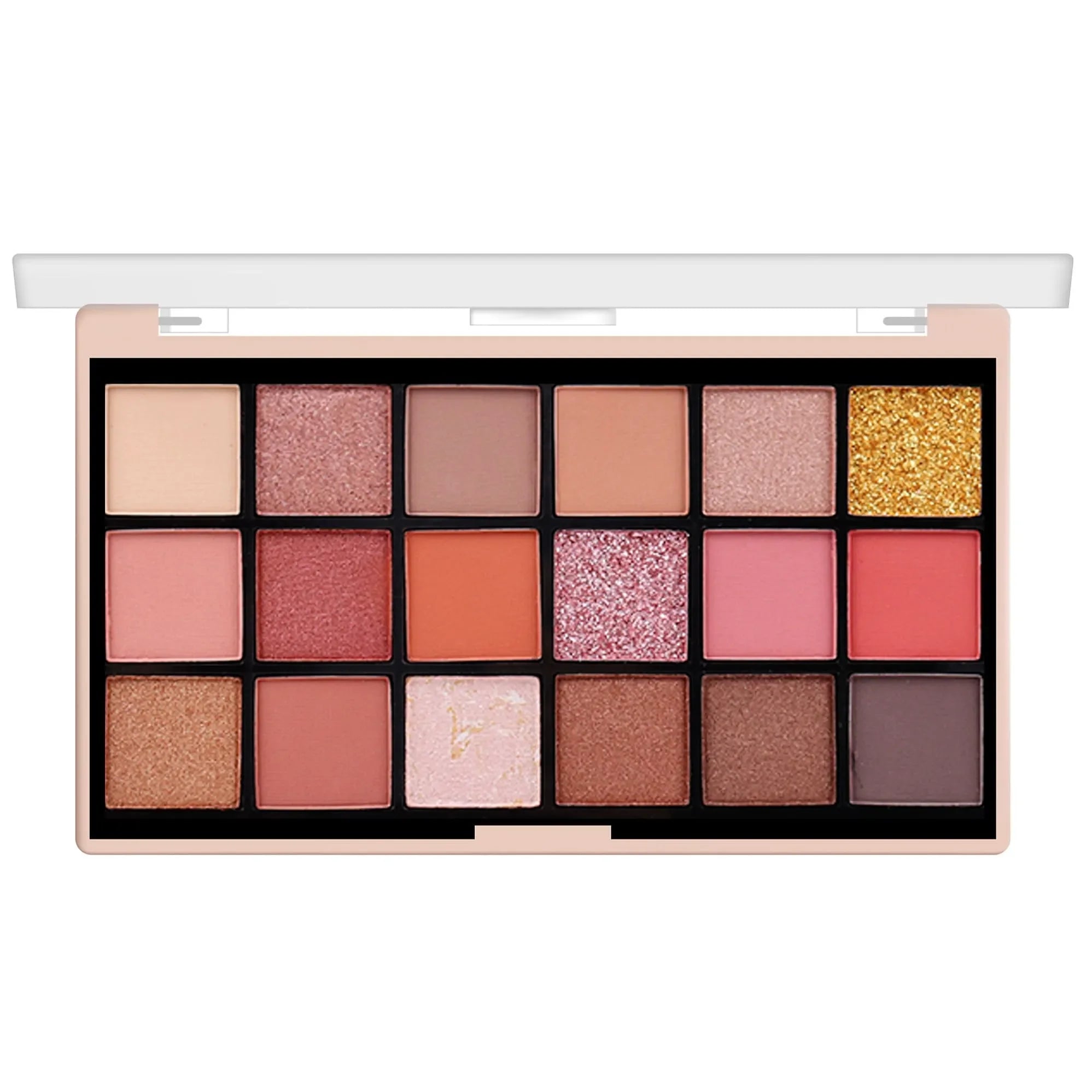 Nude Dust Eyeshadow Palette | Matte & Shimmer Nude Shades - Seven Seas Cosmetics