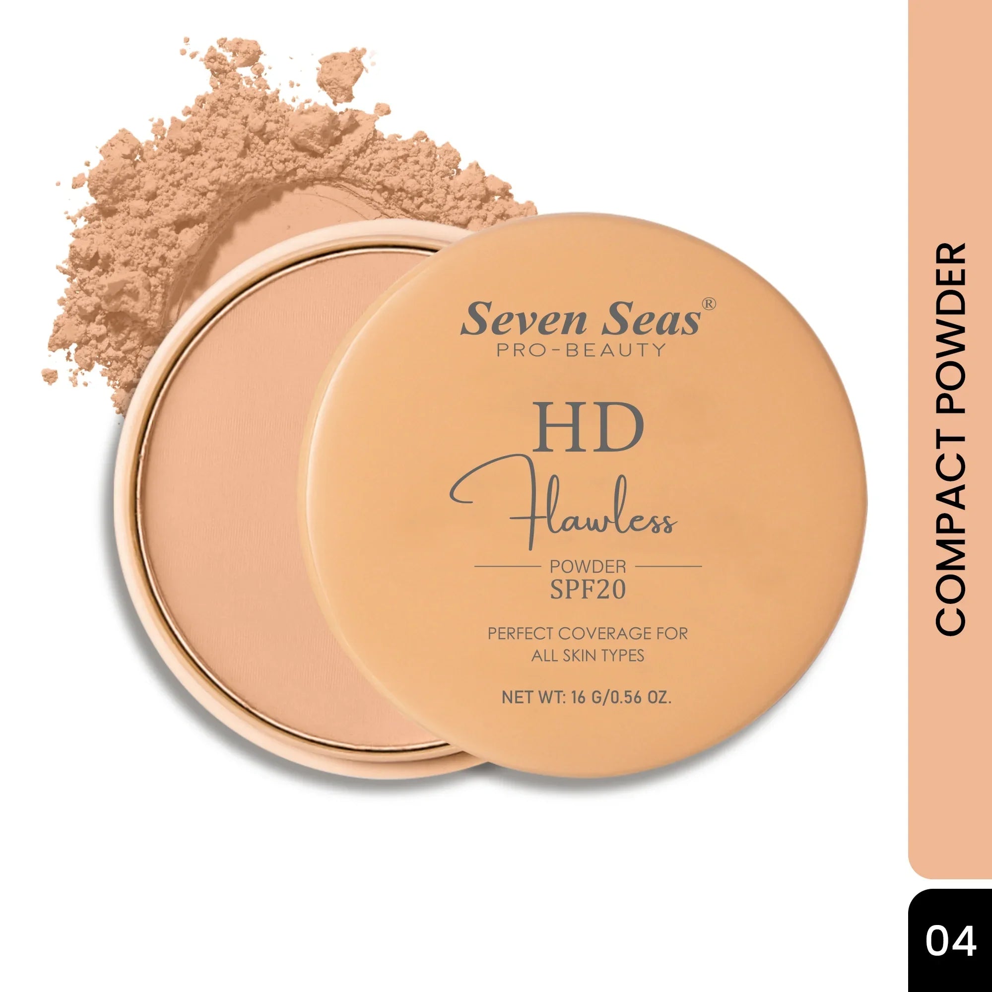 HD Flawless Compact Powder - Seven Seas Cosmetics