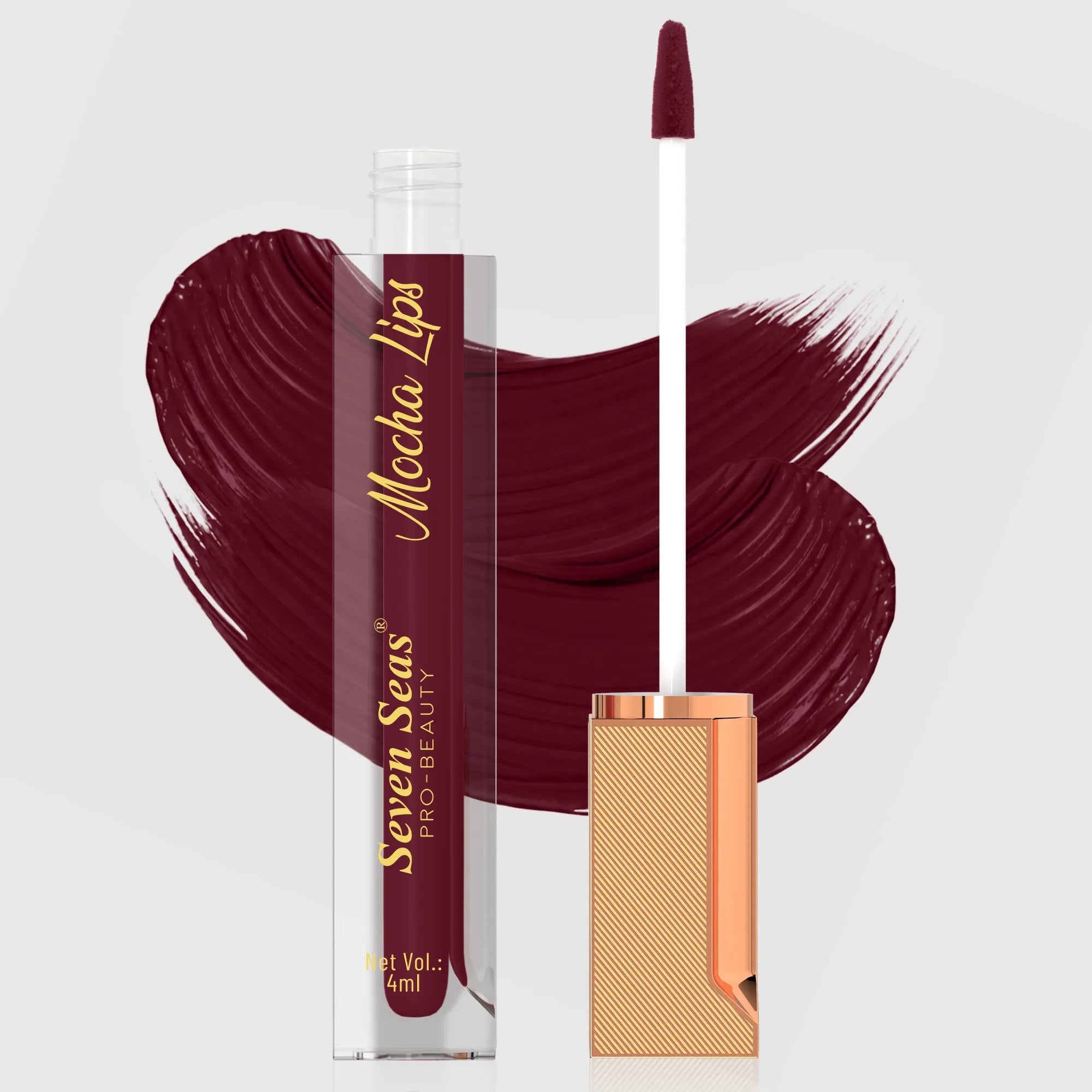 Mocha Lips Matte Liquid Lipstick | Non-Transfer & 12-Hour Stay