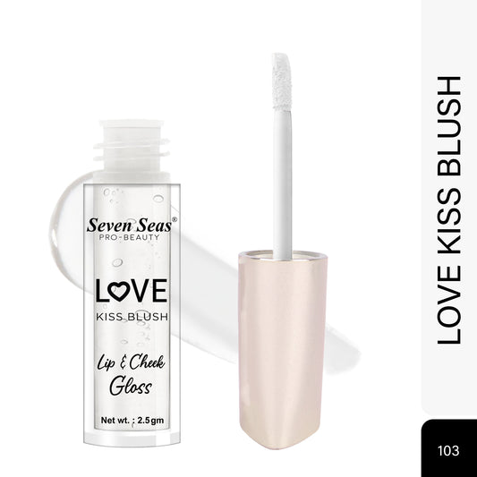 Seven Seas Love Kiss Blush Lip & Cheek Gloss - Seven Seas Cosmetics