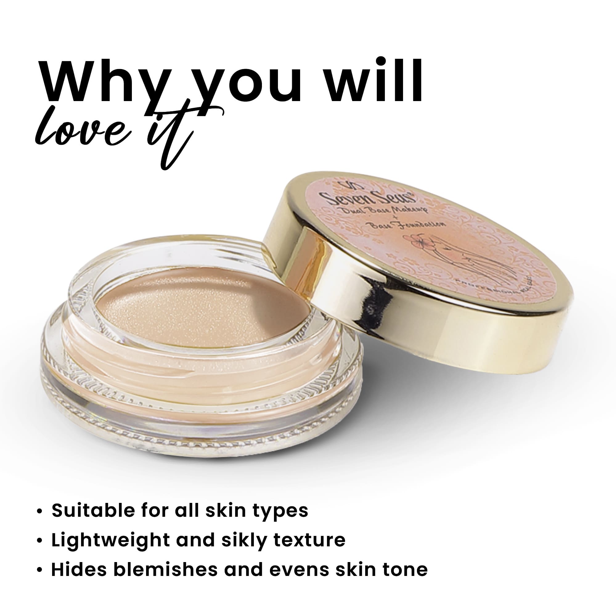 Seven Seas Dual Base Makeup + Base Foundation - Seven Seas Cosmetics