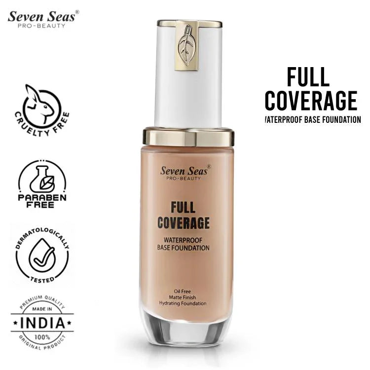 Full Coverage Foundation - Seven Seas Cosmetics