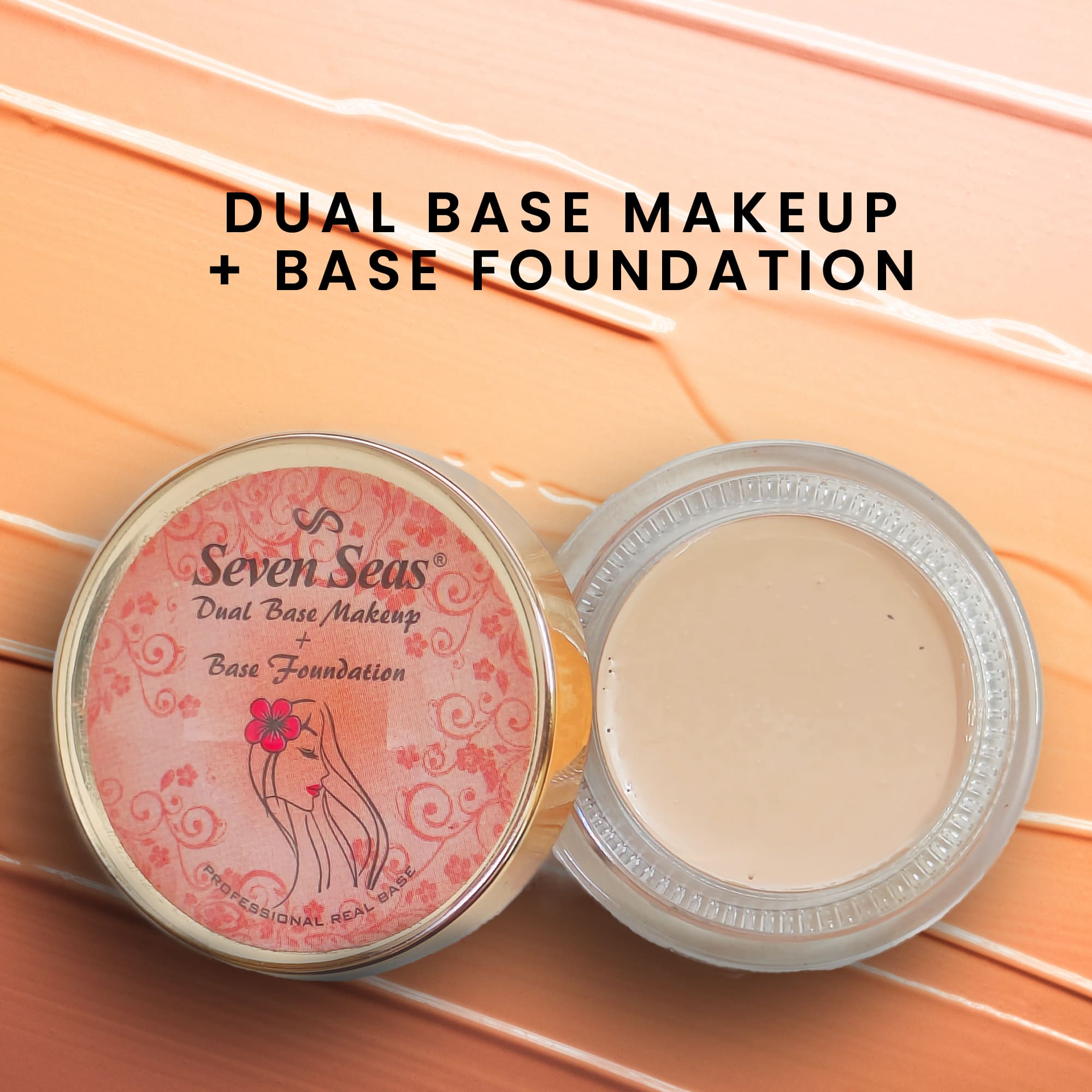 Seven Seas Dual Base Makeup + Base Foundation - Seven Seas Cosmetics