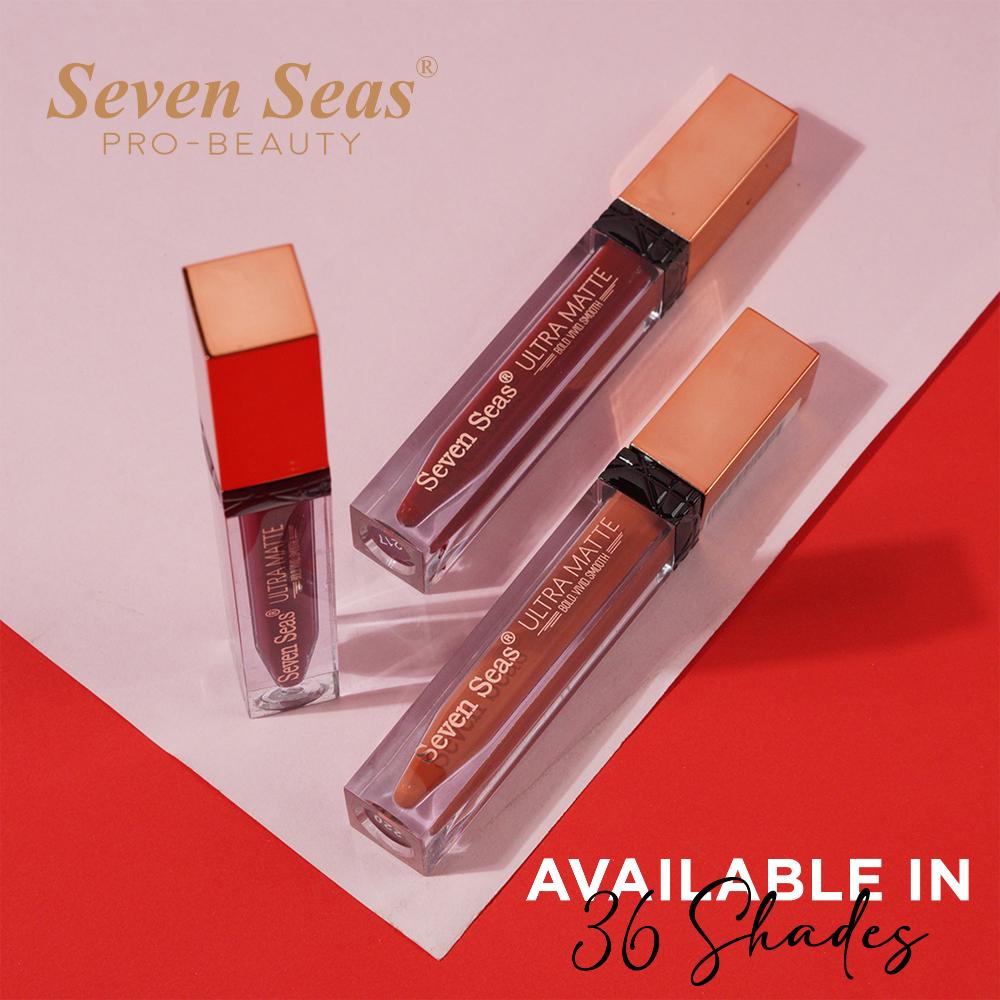 Seven Seas Ultra Matte Liquid Lipstick - Seven Seas Cosmetics