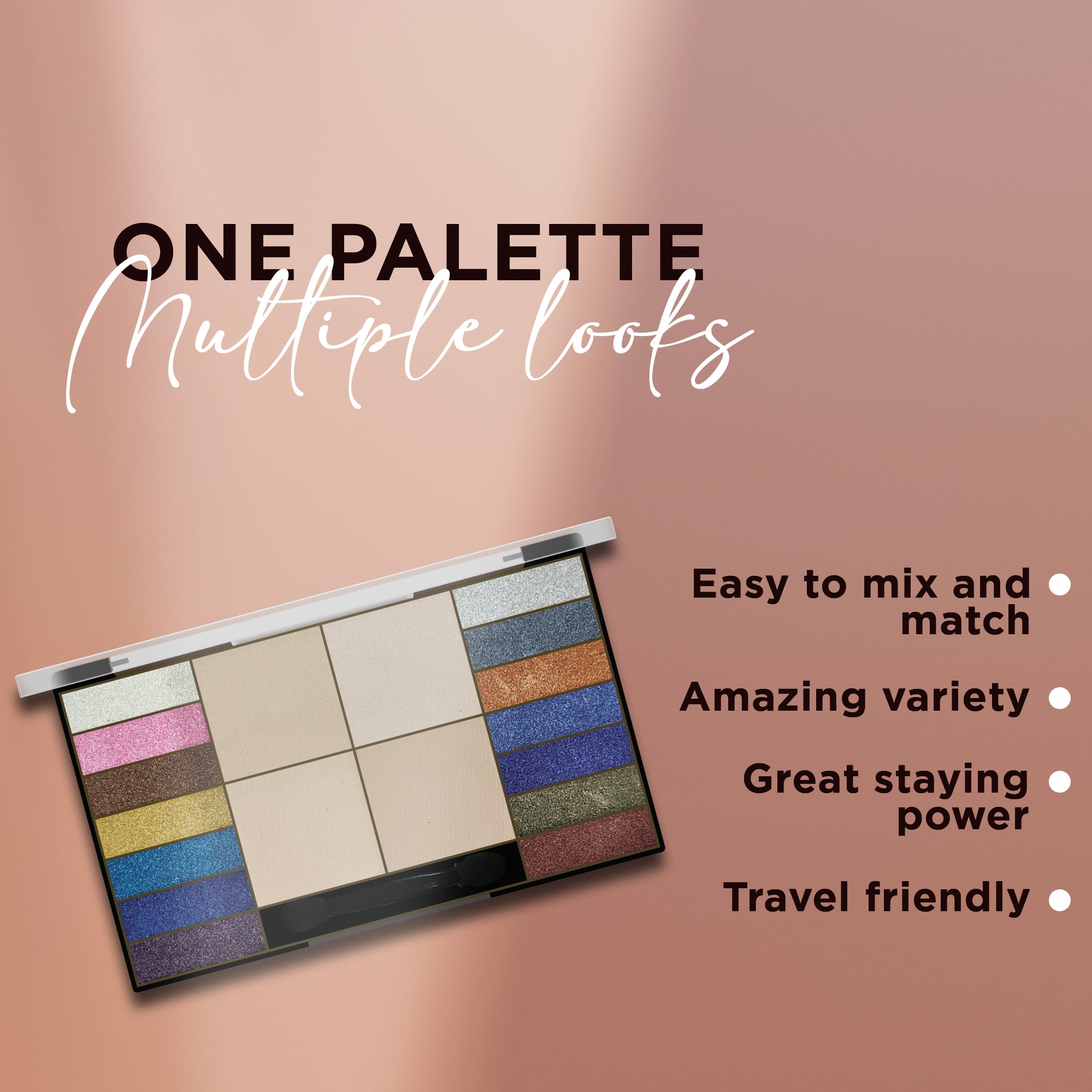 Seven Seas Pretty Eye shadow Palette - Seven Seas Cosmetics