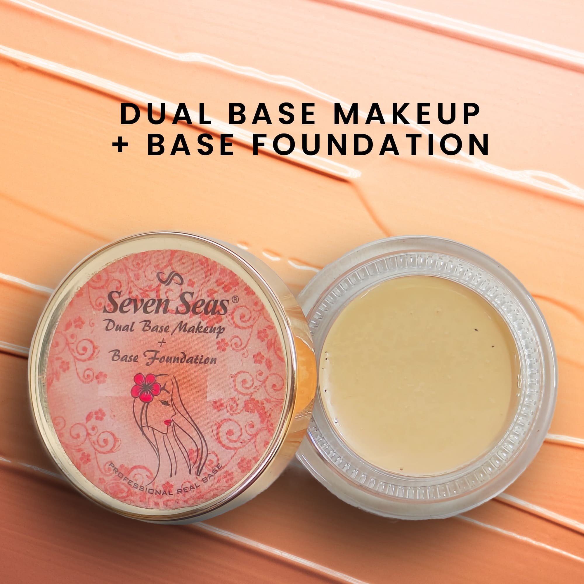 Seven Seas Dual Base Makeup + Base Foundation - Seven Seas Cosmetics
