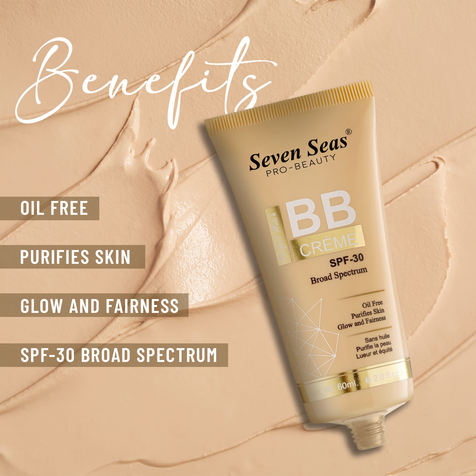 Seven Seas BB Cream Foundation - Seven Seas Cosmetics