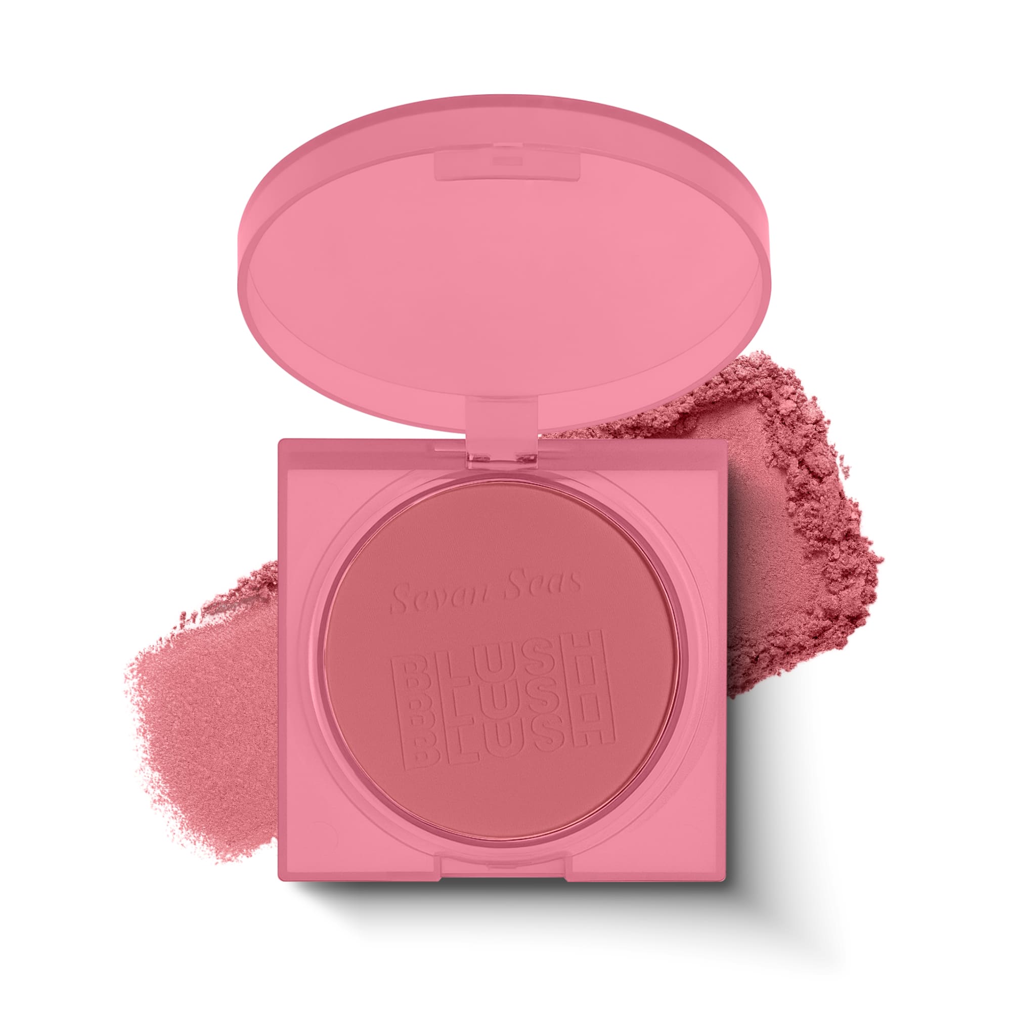 Seven Blusher Eyeshadow | Buildable Coverage | Easy To Blend | Perfect Pigmentation | Blusher Palette With Brush | Long Lasting | Matte Finish | Blusher Powder for Women - Seven Seas Cosmetics