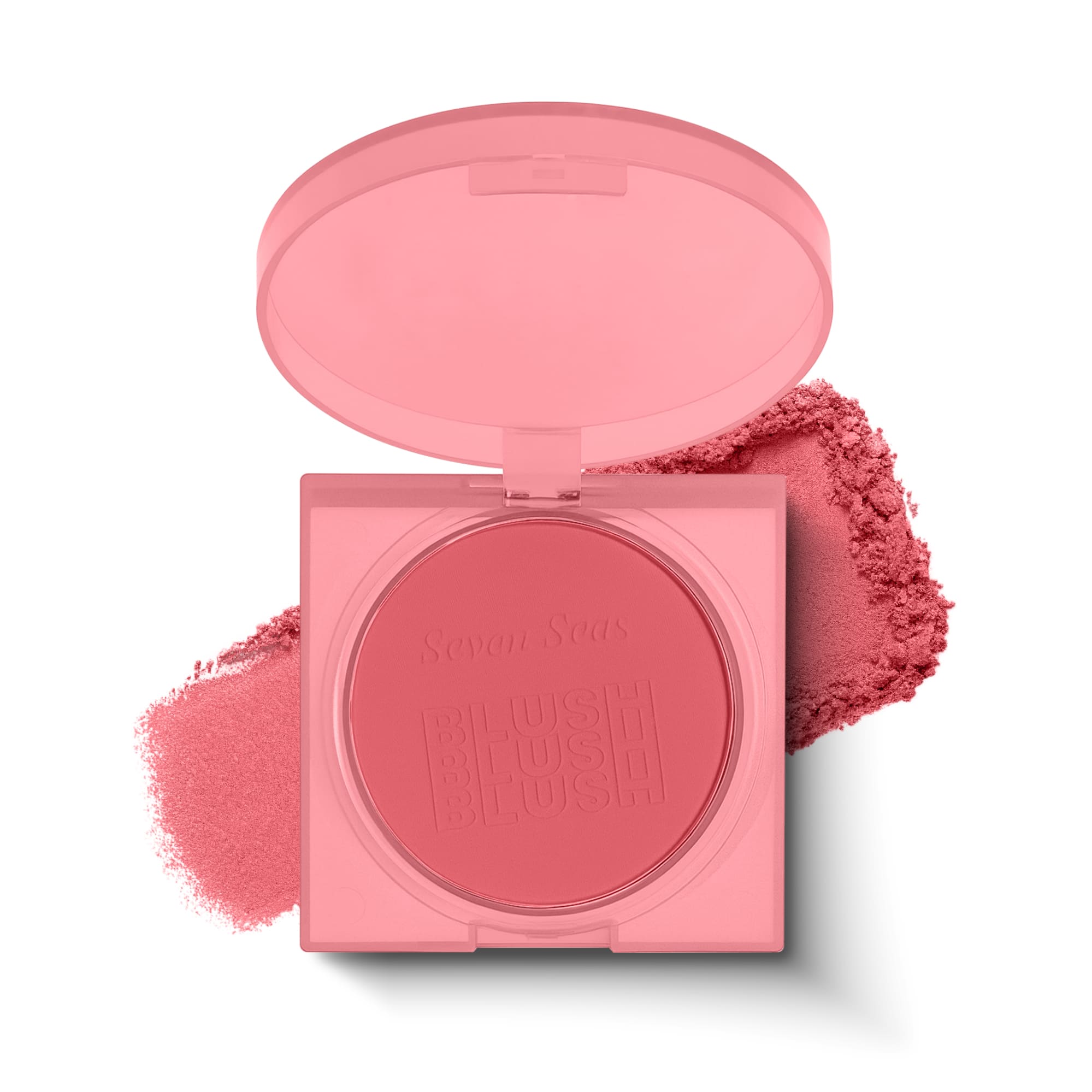 Seven Blusher Eyeshadow | Buildable Coverage | Easy To Blend | Perfect Pigmentation | Blusher Palette With Brush | Long Lasting | Matte Finish | Blusher Powder for Women - Seven Seas Cosmetics