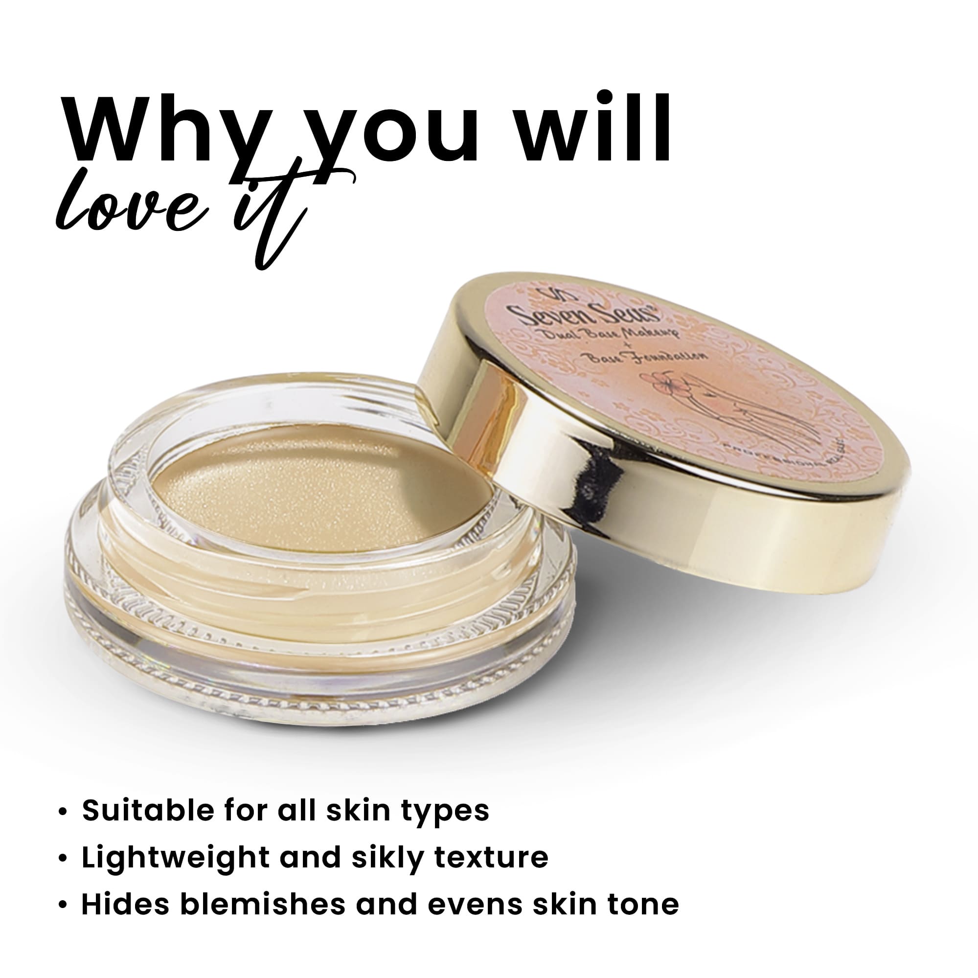 Seven Seas Dual Base Makeup + Base Foundation - Seven Seas Cosmetics