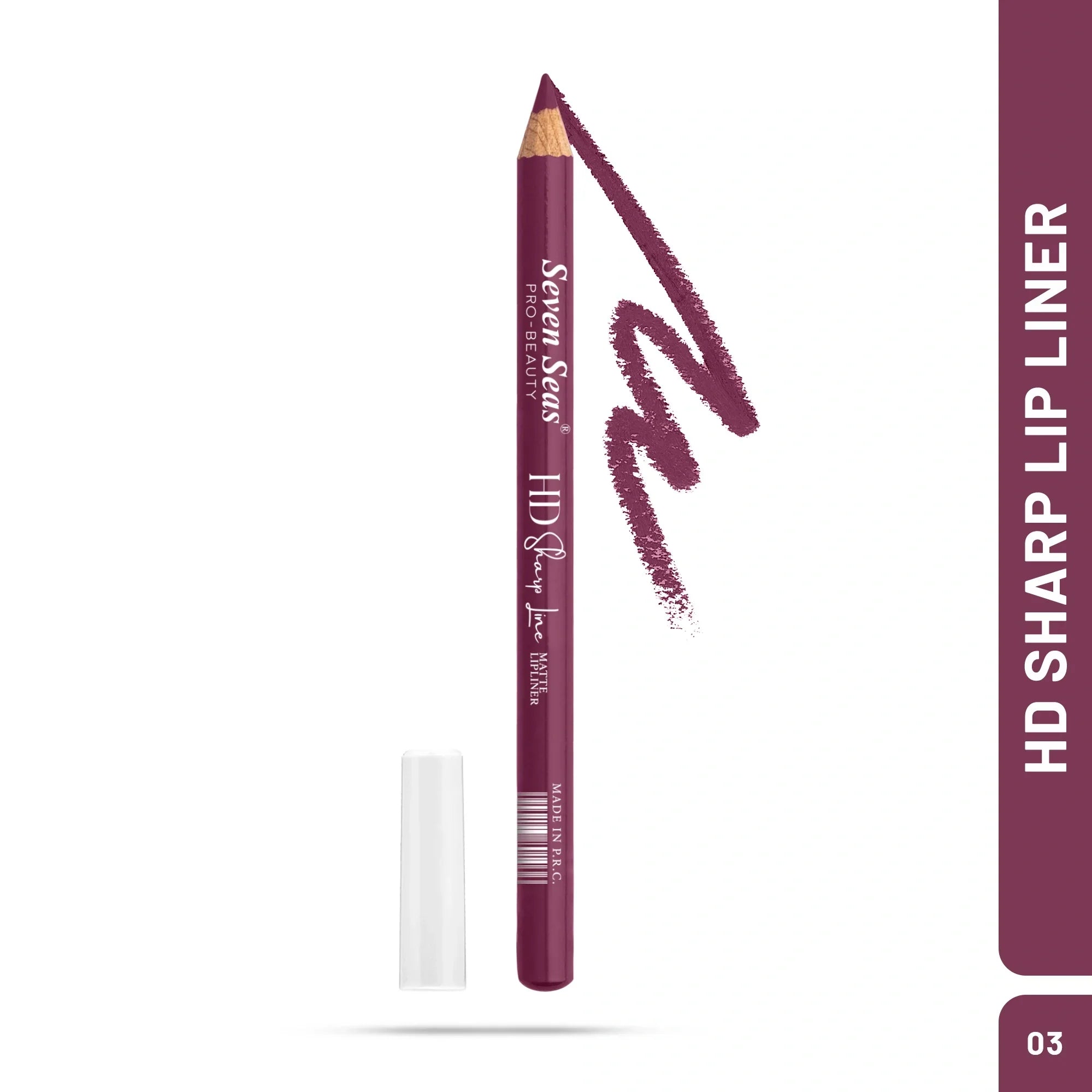 HD Sharp Line Matte Lip Liner | Transfer-Proof & Long Lasting - Seven Seas Cosmetics