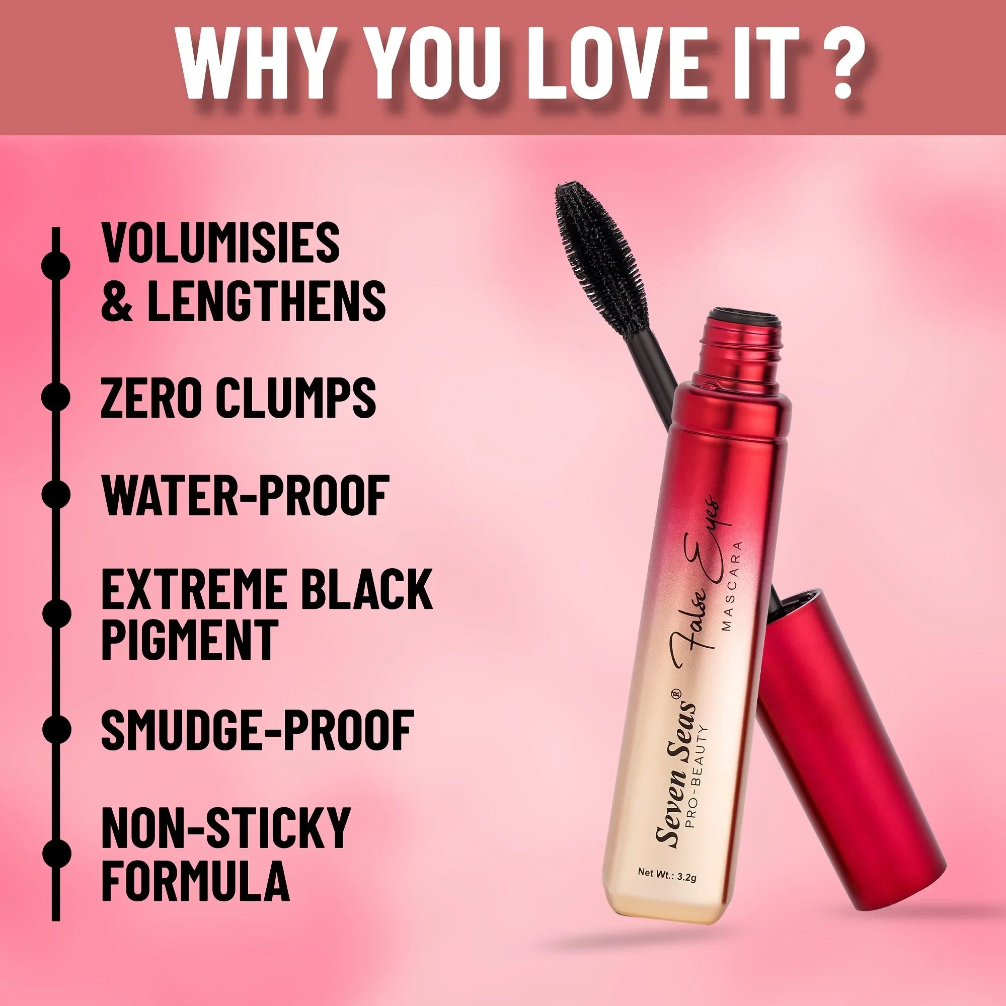 False Eyes Mascara - Seven Seas Cosmetics