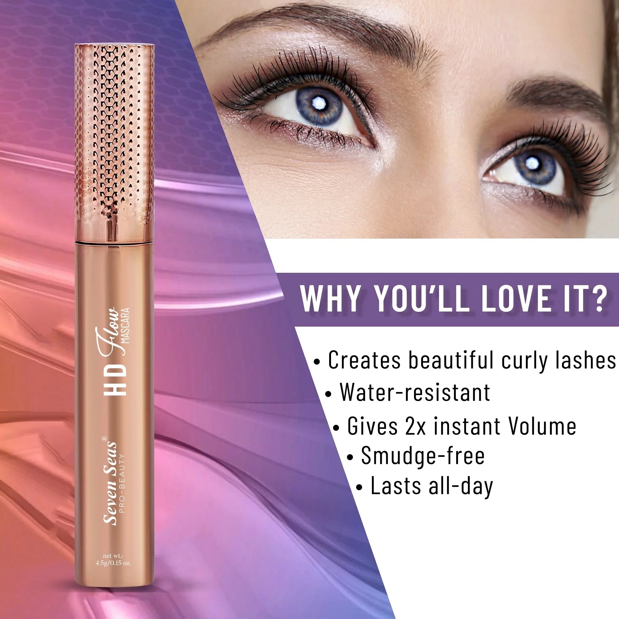HD Flow Mascara - Seven Seas Cosmetics
