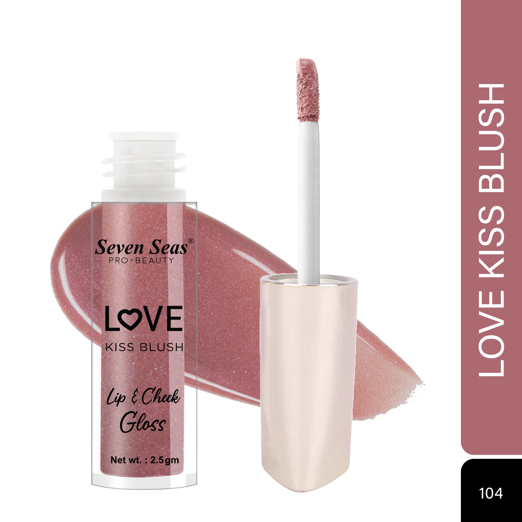 Seven Seas Love Kiss Blush Lip & Cheek Gloss - Seven Seas Cosmetics