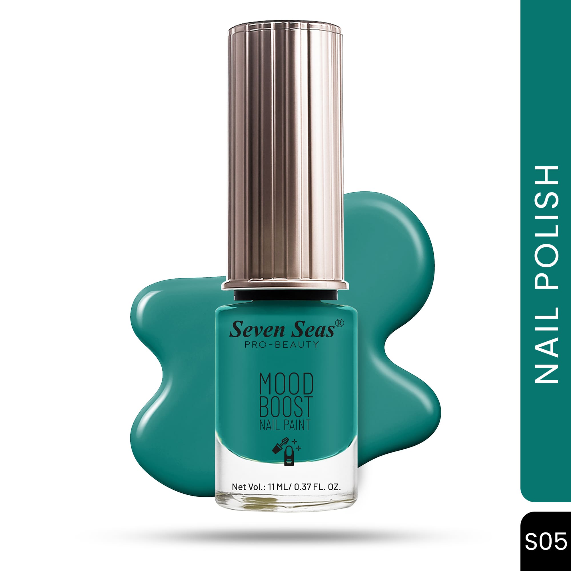 Seven Seas Mood Boost Nail Polish | Bright, Bold & Beautiful Finish - Seven Seas Cosmetics
