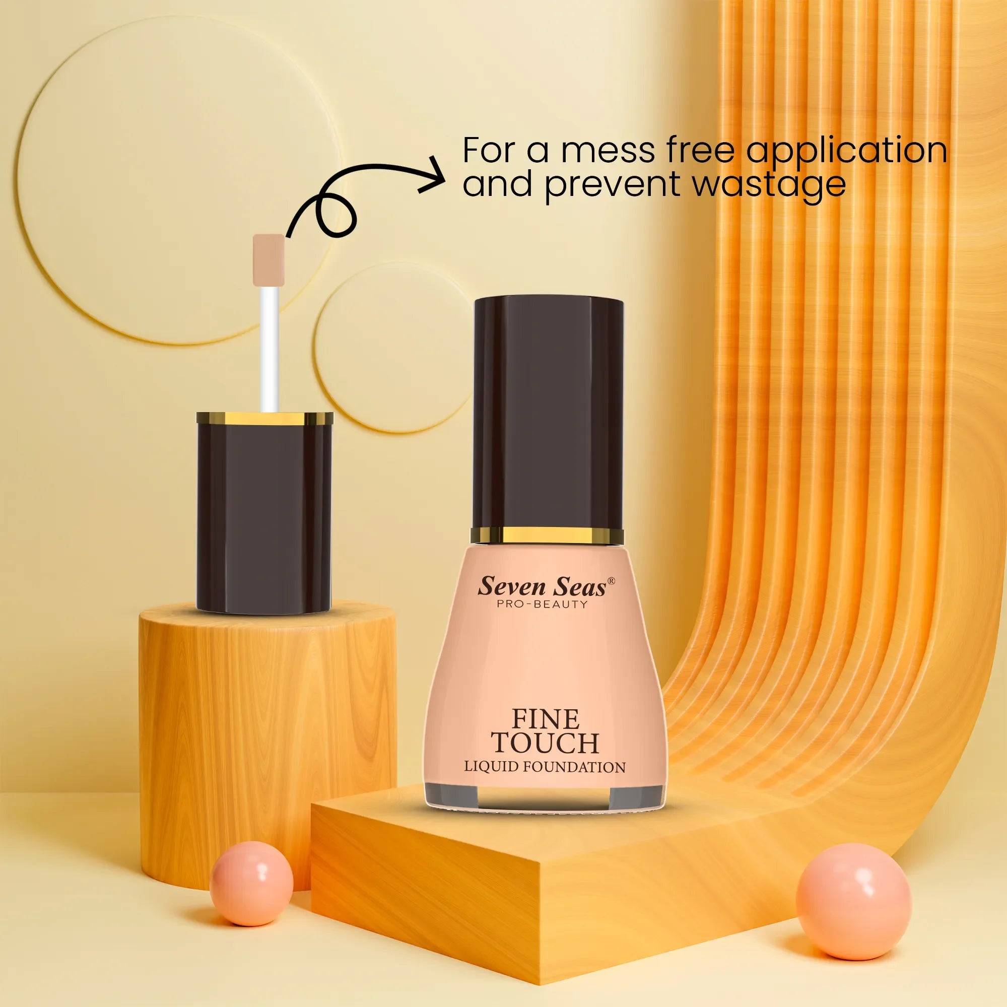 Fine Touch Liquid Foundation - Seven Seas Cosmetics