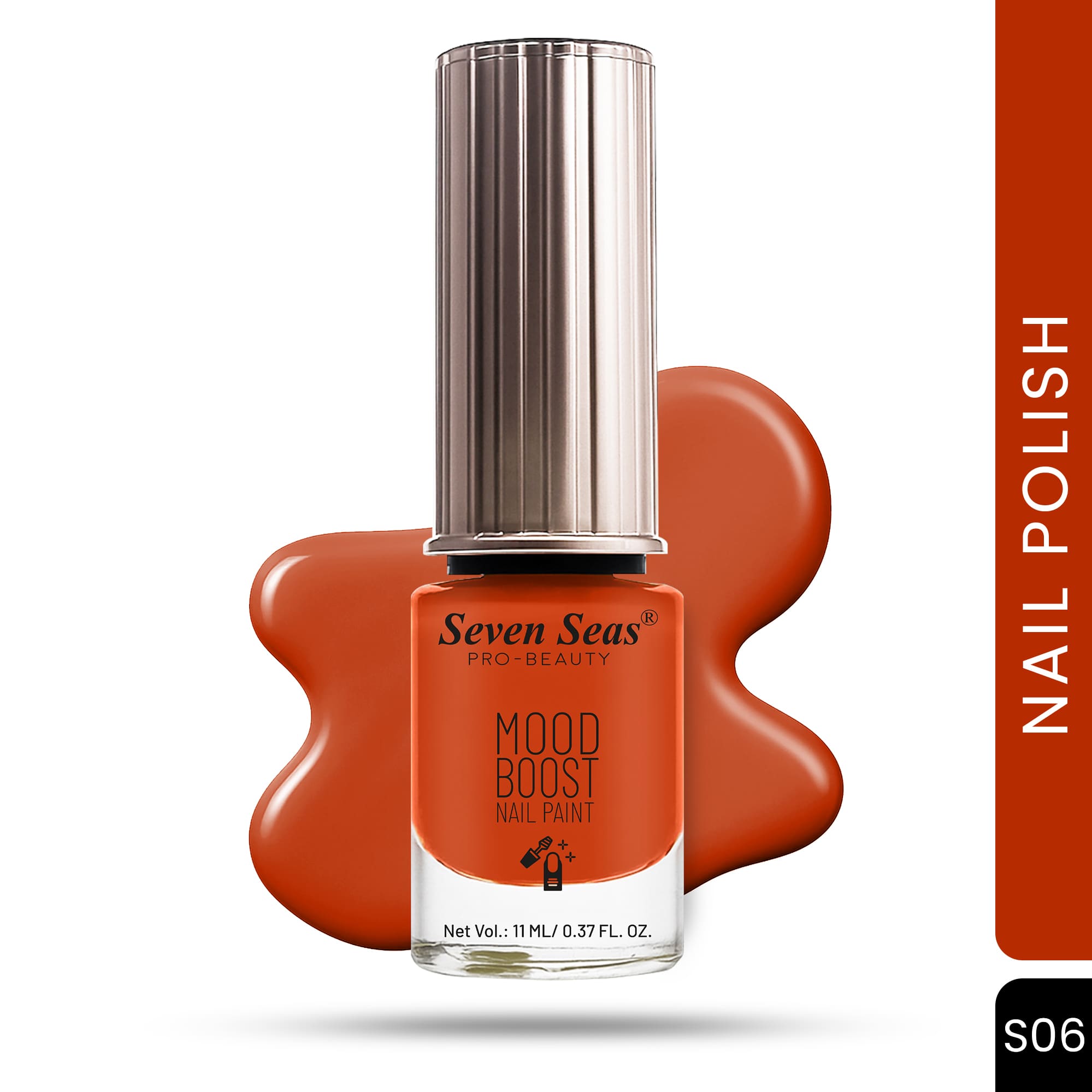 Seven Seas Mood Boost Nail Polish | Bright, Bold & Beautiful Finish - Seven Seas Cosmetics