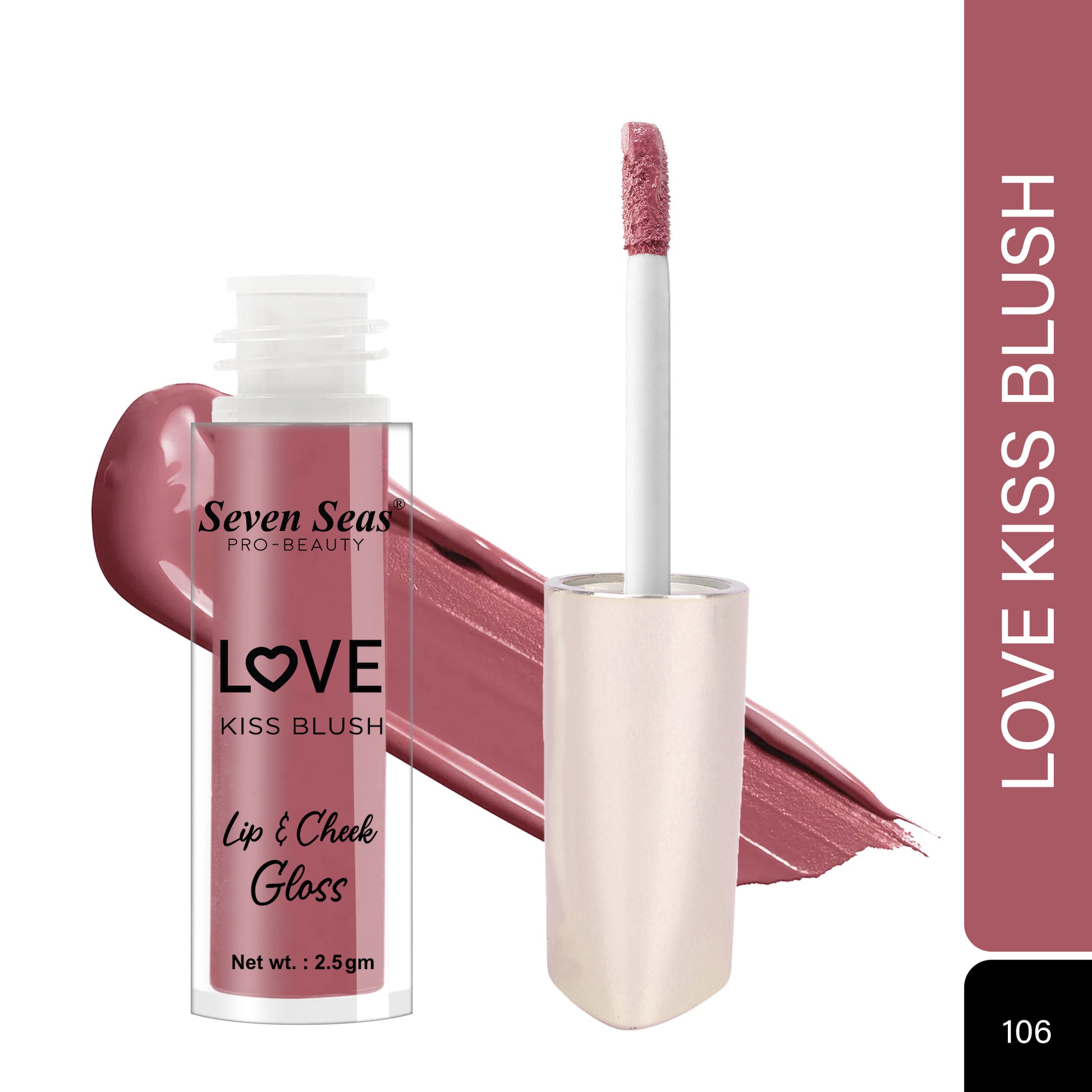 Seven Seas Love Kiss Blush Lip & Cheek Gloss - Seven Seas Cosmetics