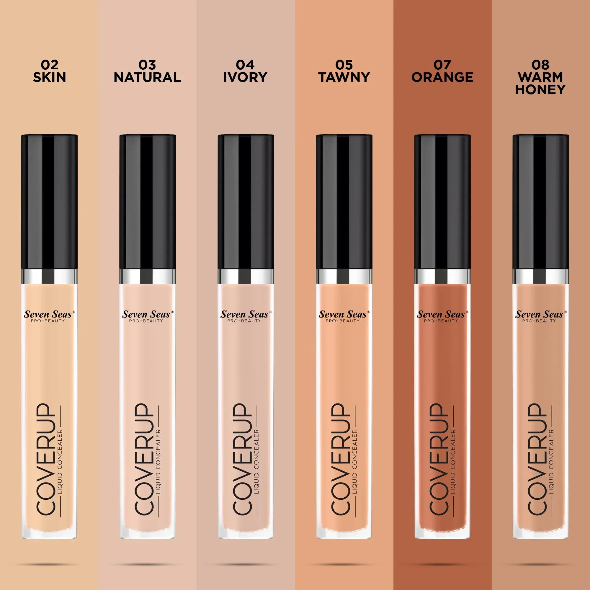 Cover Up Liquid Concealer - Seven Seas Cosmetics
