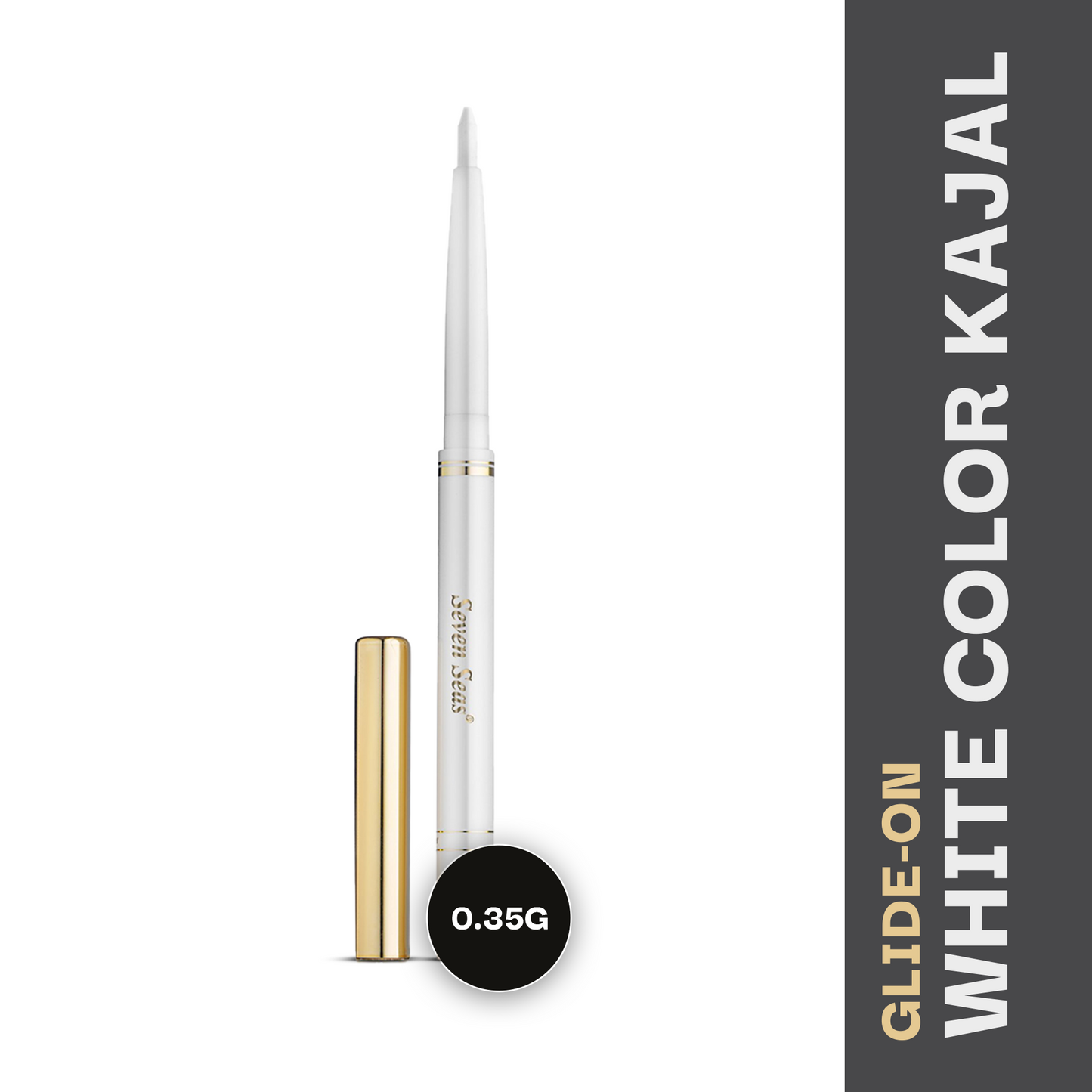 Glide-On White Color Kajal