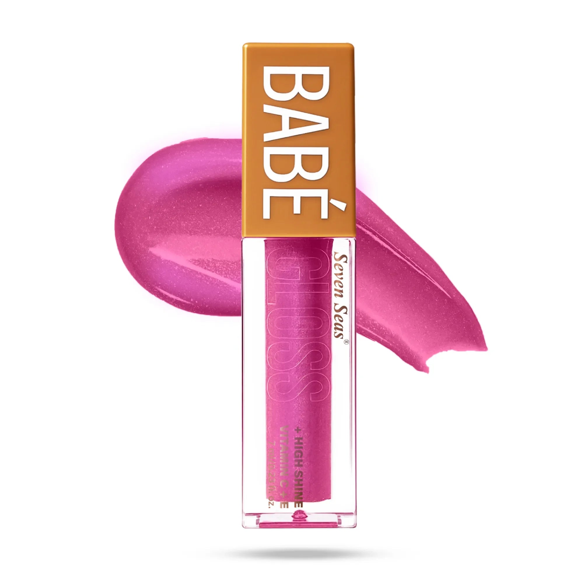 Go Babe High Shine Lip Gloss with Vitamin C & E - Seven Seas Cosmetics