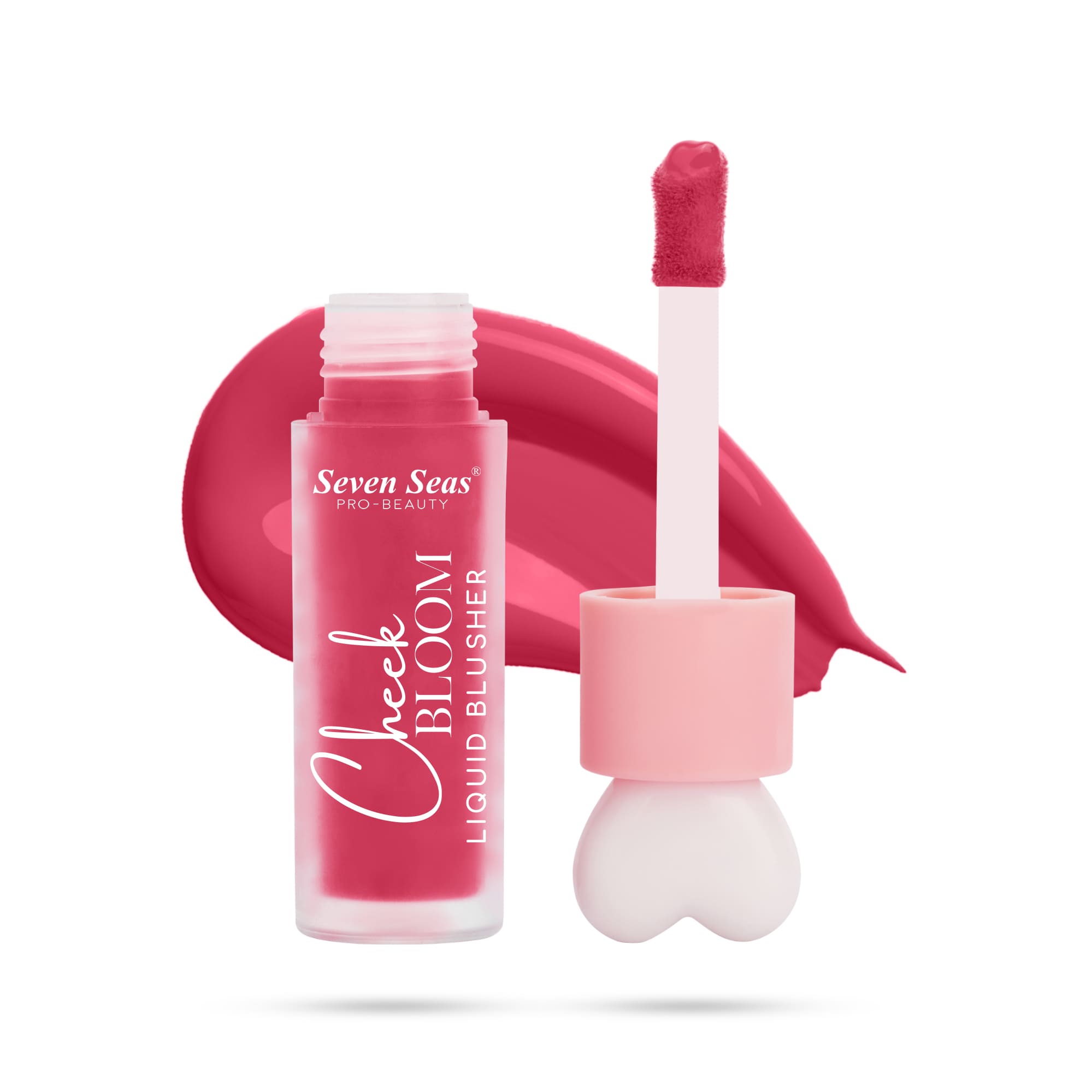 Seven Seas Cheek Bloom Liquid Blusher & Lip Gloss | Highly Pigmented | Long-lasting | Waterproof | Buildable & Blendable | All Skin Types | - Seven Seas Cosmetics