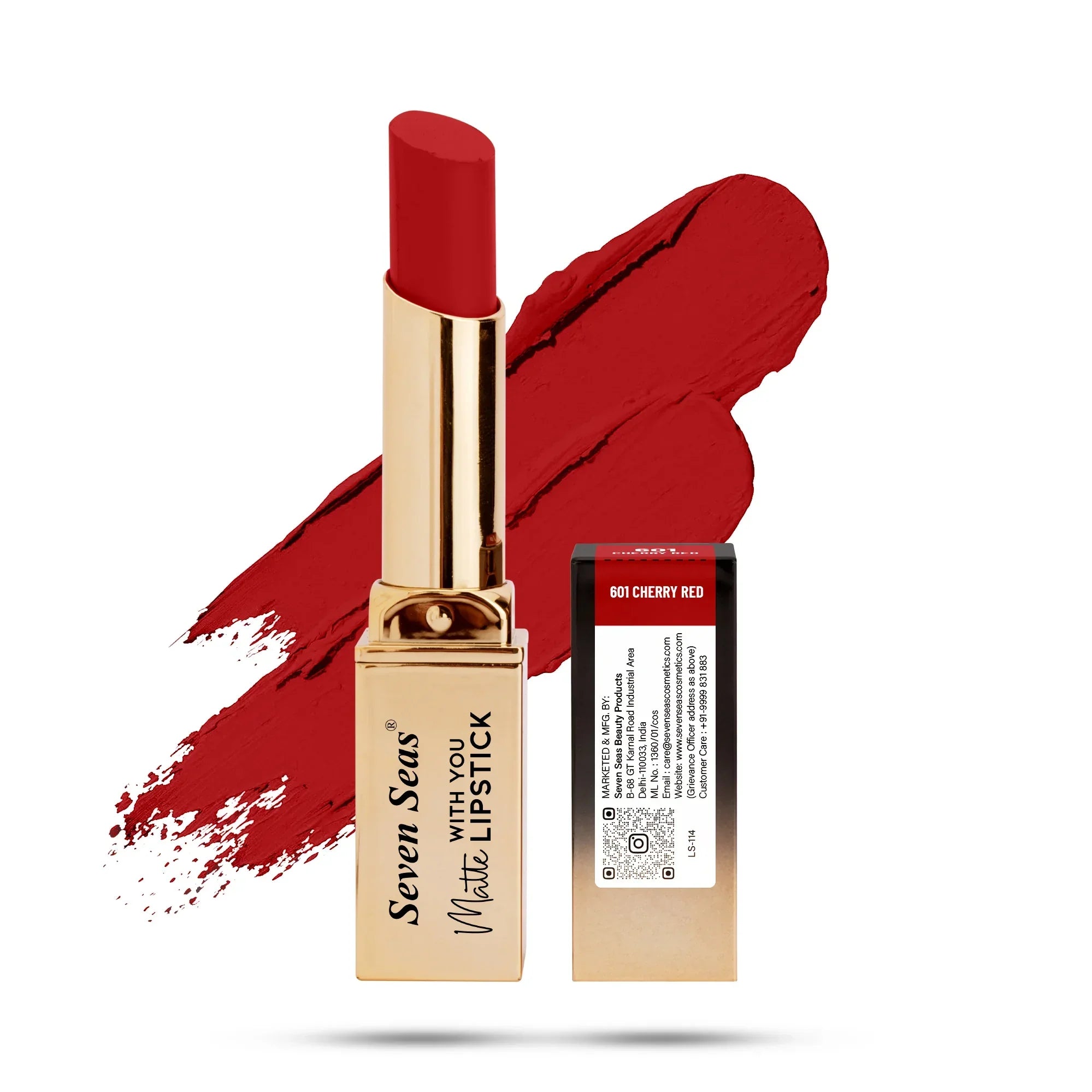 Matte With You Lipstick - Seven Seas Cosmetics