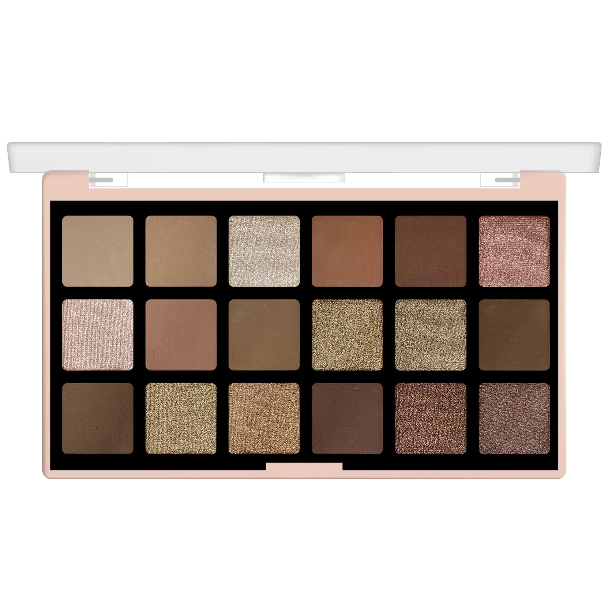 Nude Dust Eyeshadow Palette | Matte & Shimmer Nude Shades - Seven Seas Cosmetics
