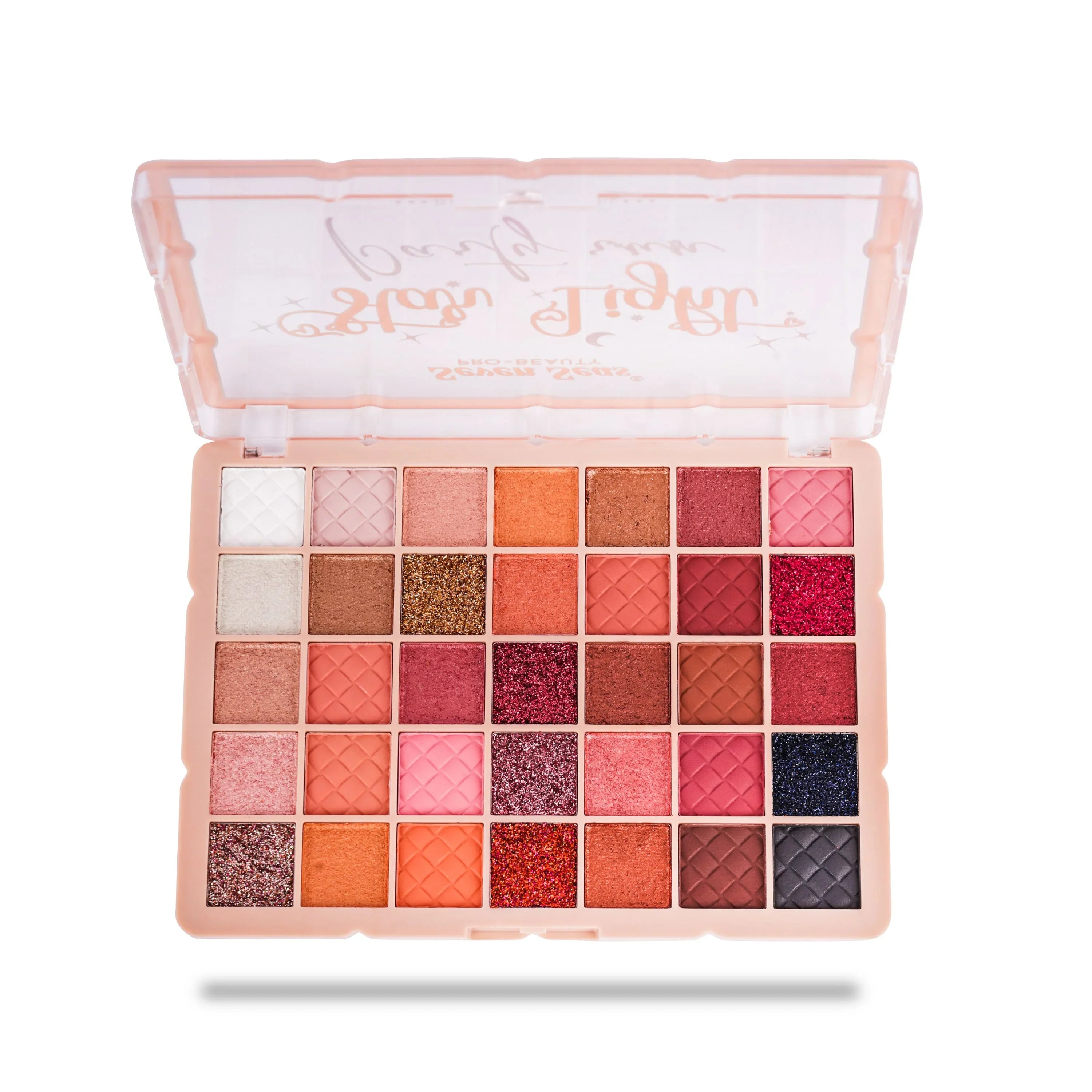 Star Light Party Eyeshadow Palette | 35 Colors Matte, Shimmer & Metallic - Seven Seas Cosmetics