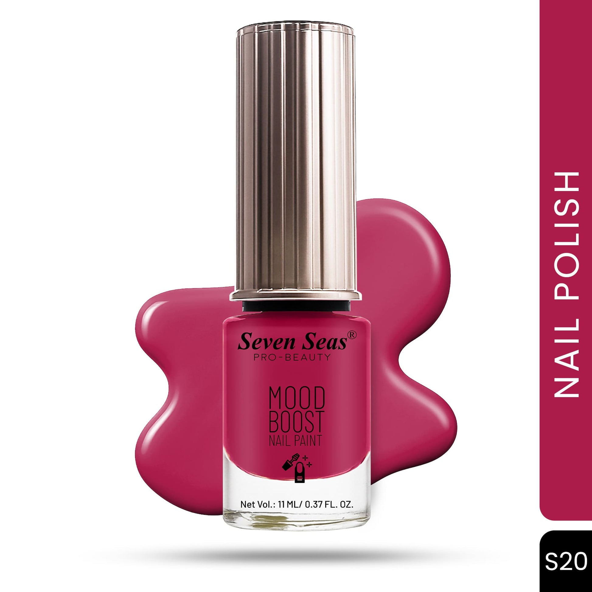 Seven Seas Mood Boost Nail Polish | Bright, Bold & Beautiful Finish - Seven Seas Cosmetics