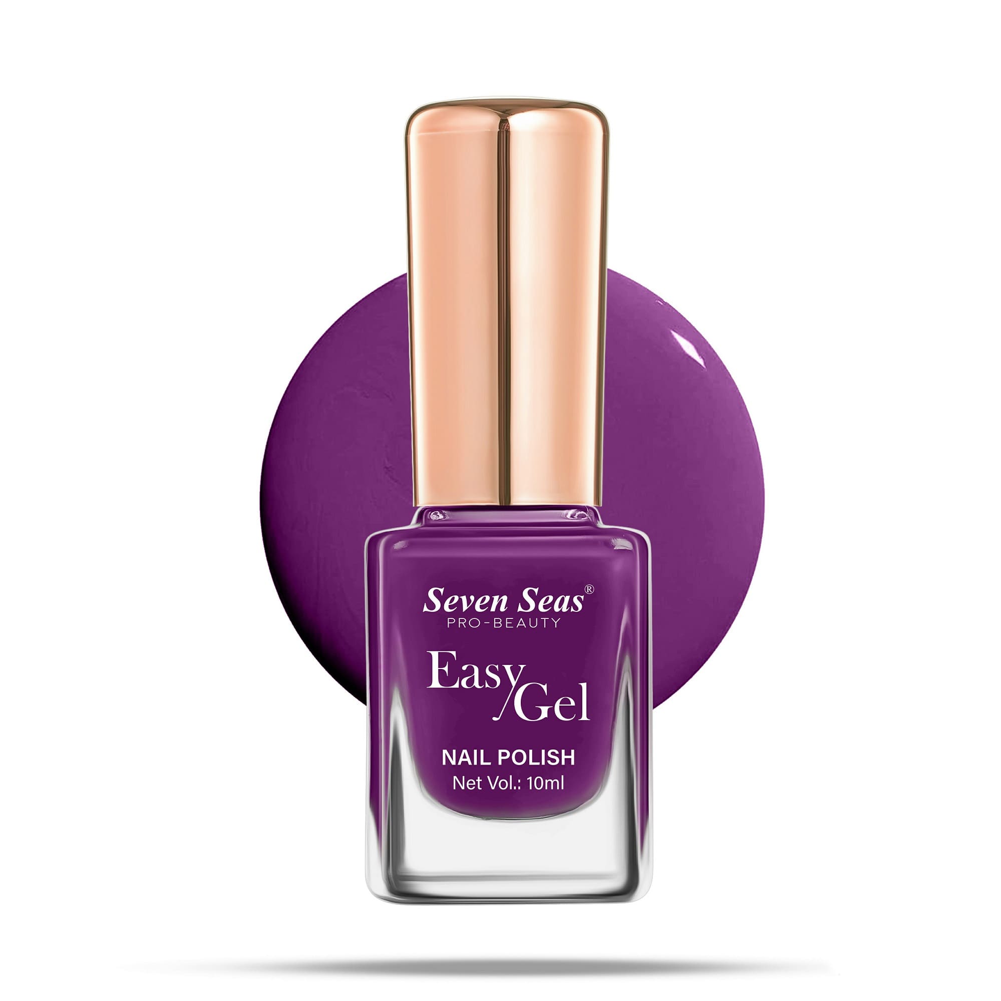 Seven Seas Easy Gel Nail Polish, Intense Glossy Finish, Hydrating Formula, Rich Pigmented, Quick Dry - Seven Seas Cosmetics