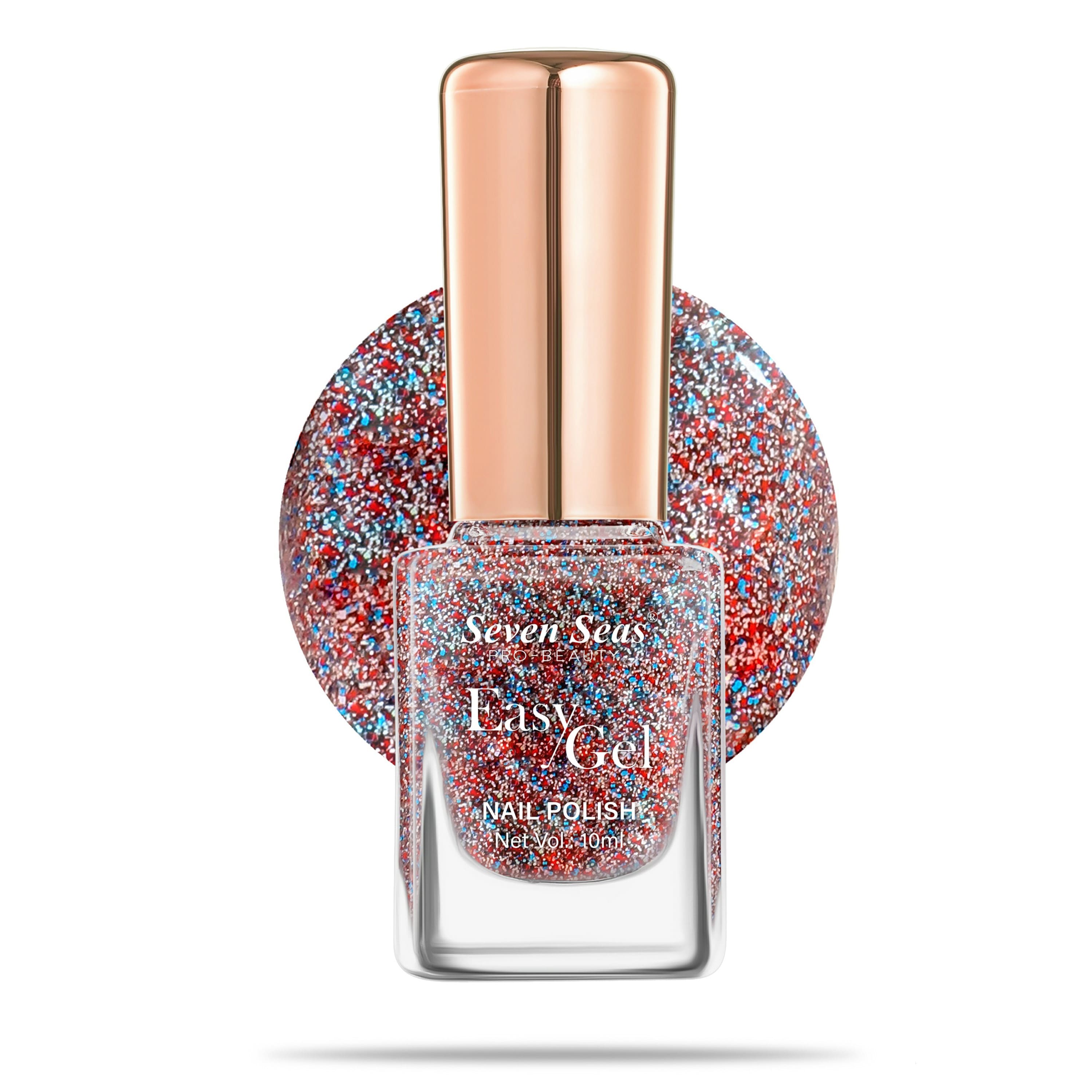 Seven Seas Easy Gel Nail Polish, Intense Glossy Finish, Hydrating Formula, Rich Pigmented, Quick Dry - Seven Seas Cosmetics