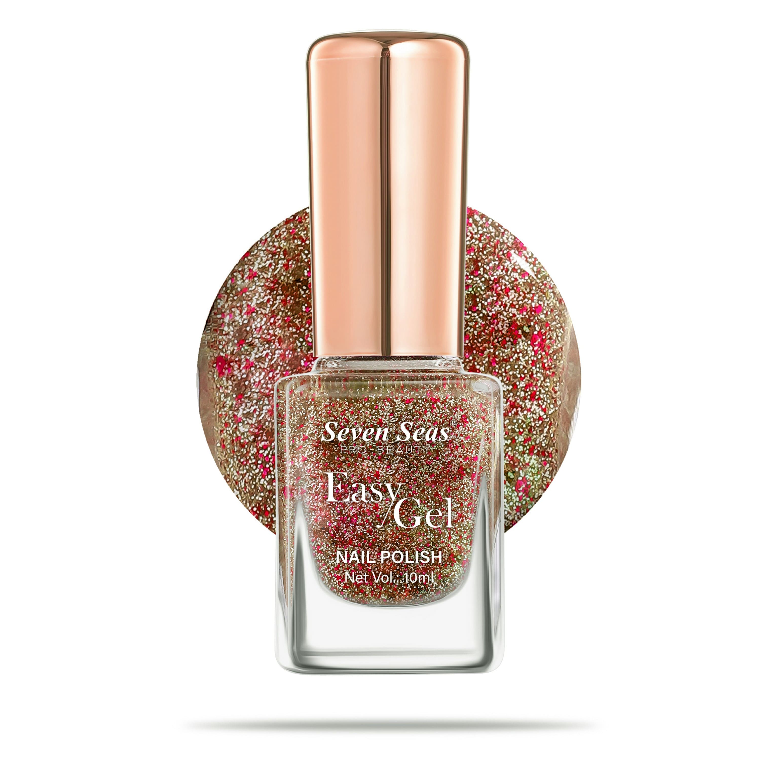 Seven Seas Easy Gel Nail Polish, Intense Glossy Finish, Hydrating Formula, Rich Pigmented, Quick Dry - Seven Seas Cosmetics