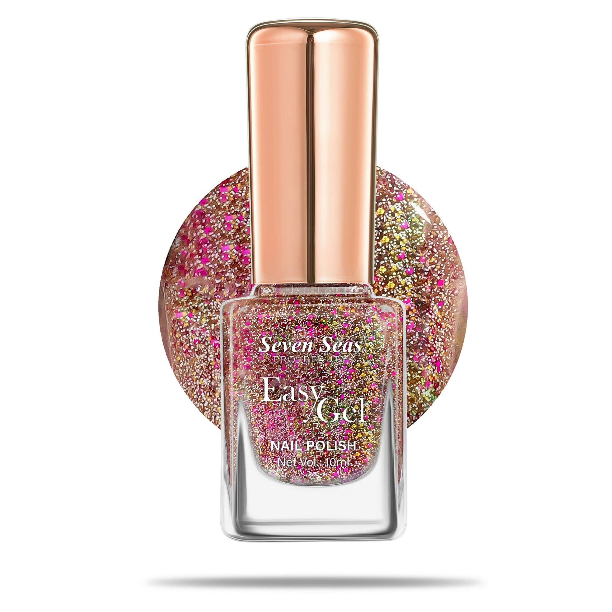 Seven Seas Easy Gel Nail Polish, Intense Glossy Finish, Hydrating Formula, Rich Pigmented, Quick Dry - Seven Seas Cosmetics