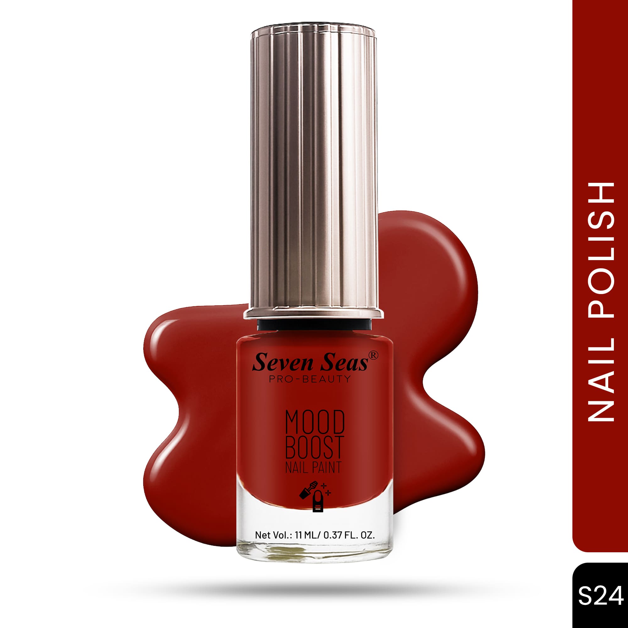 Seven Seas Mood Boost Nail Polish | Bright, Bold & Beautiful Finish - Seven Seas Cosmetics
