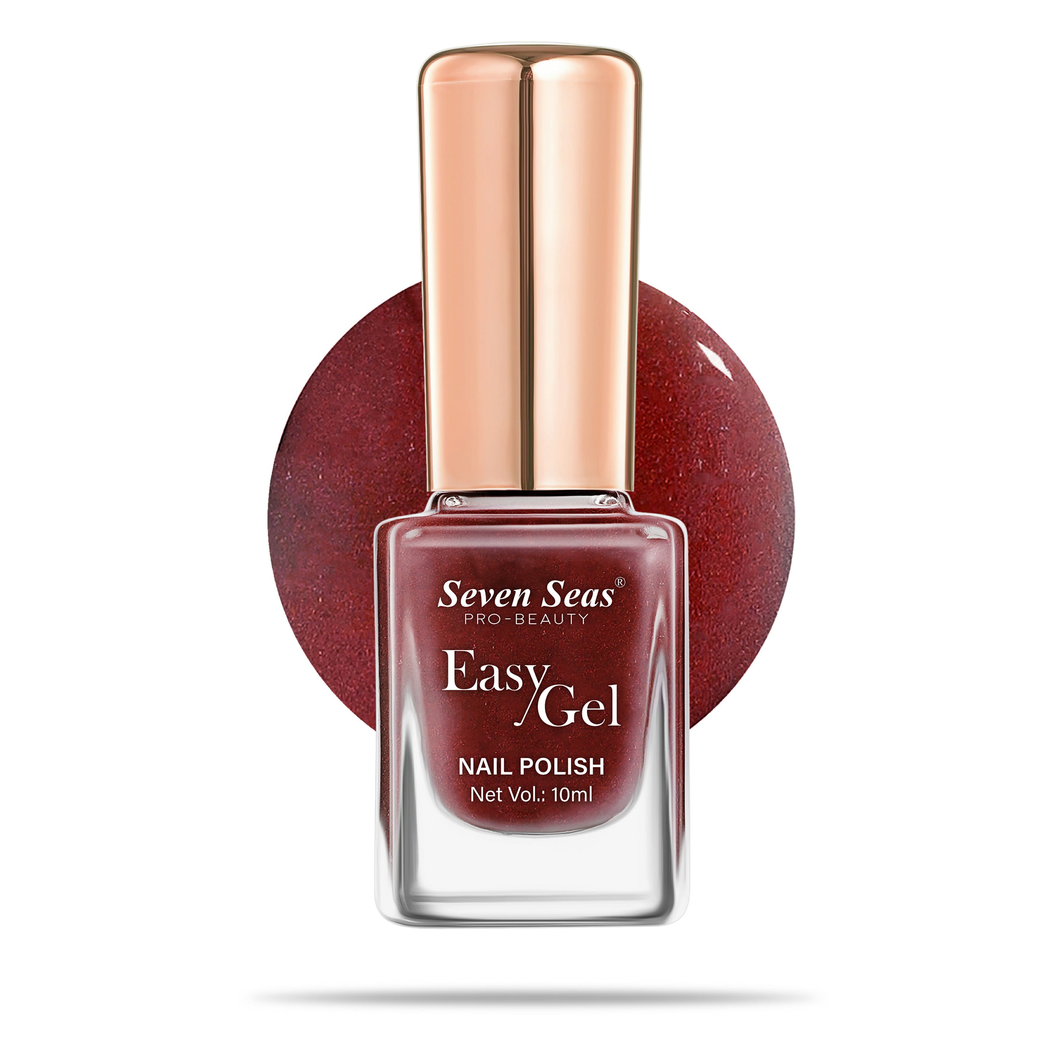 Seven Seas Easy Gel Nail Polish, Intense Glossy Finish, Hydrating Formula, Rich Pigmented, Quick Dry - Seven Seas Cosmetics