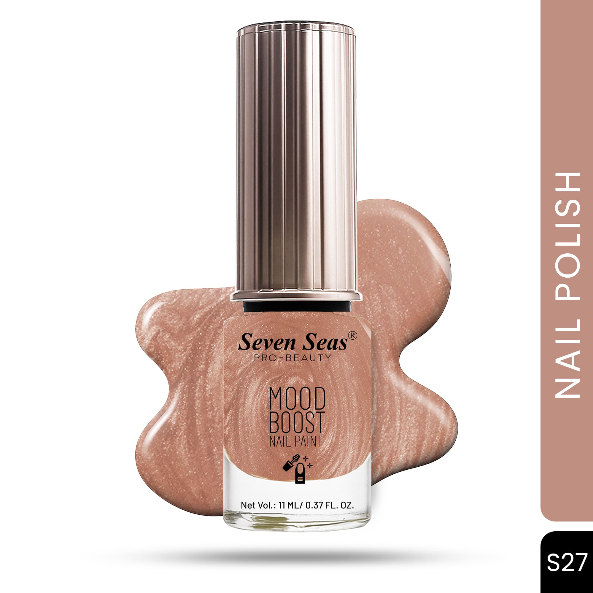 Seven Seas Mood Boost Nail Polish | Bright, Bold & Beautiful Finish - Seven Seas Cosmetics