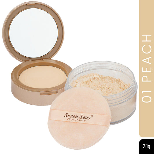 Seven Seas 2 In 1 Weightless Stay Matte Compact Powder - Seven Seas Cosmetics