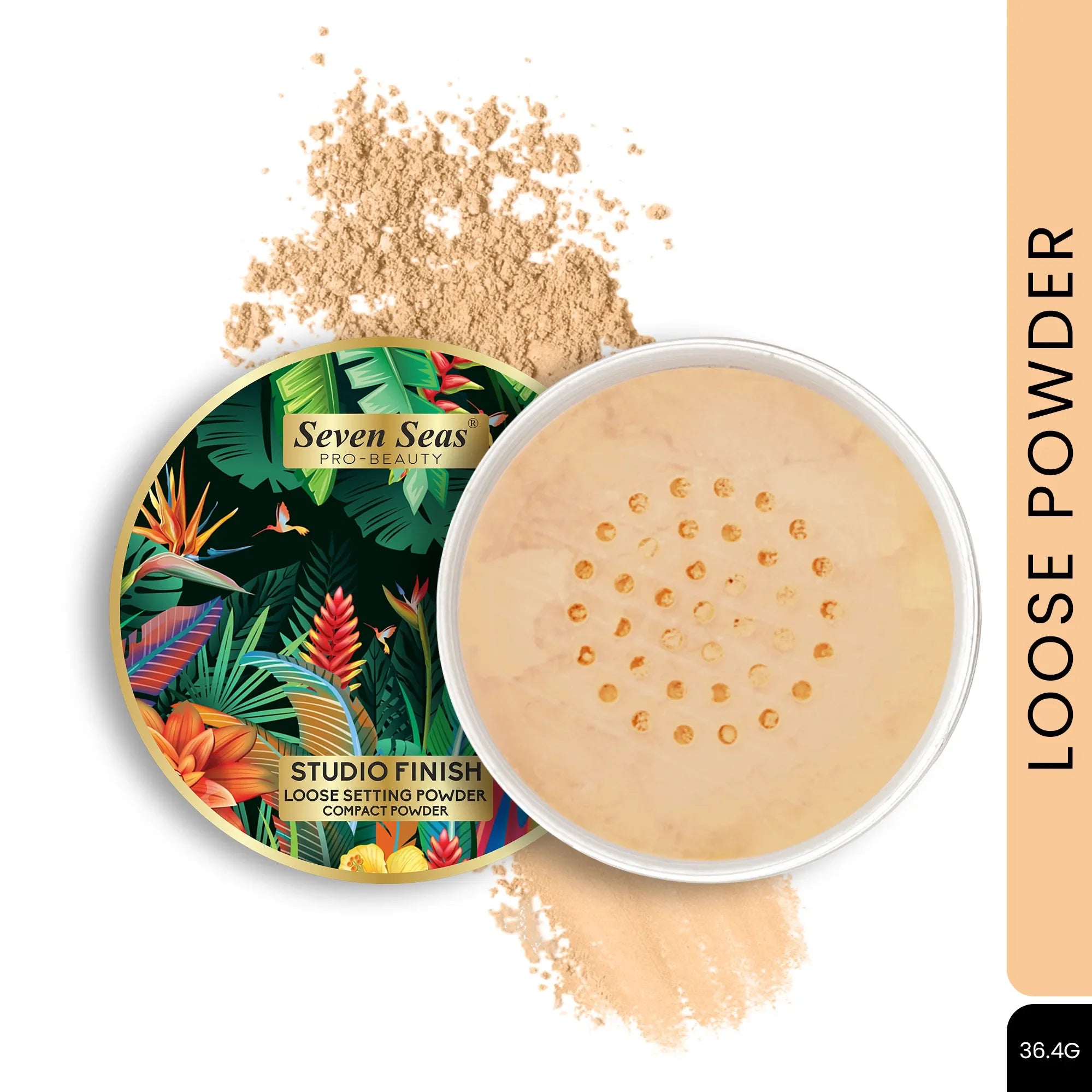 Studio Finish Loose Setting Powder - Seven Seas Cosmetics