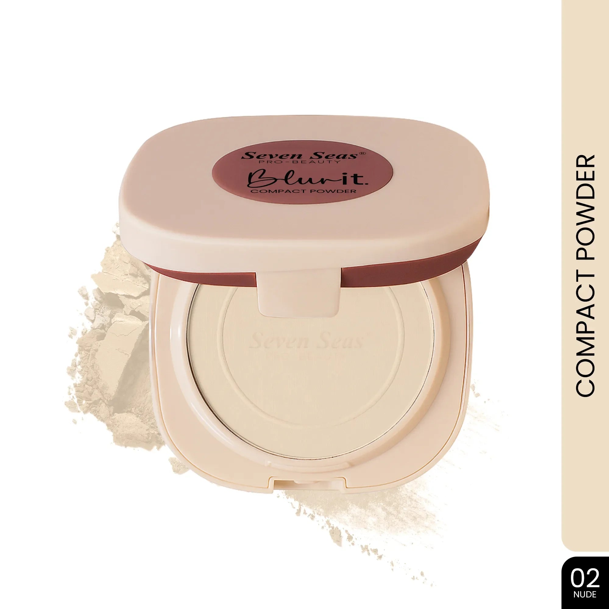 Blur It Compact Powder | Soft Focus Finish - Seven Seas Cosmetics