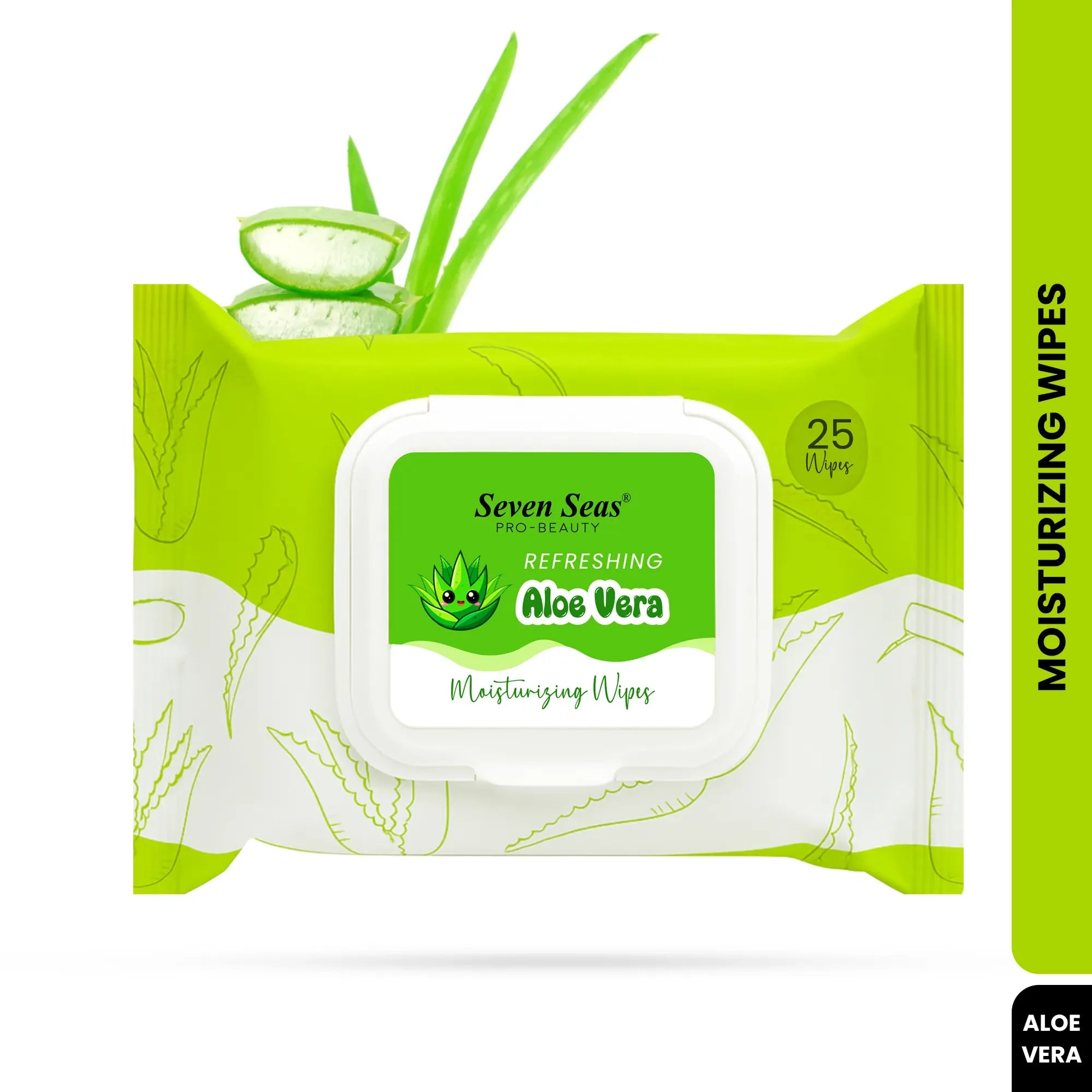 Refreshing Moisturizing Wipes - Seven Seas Cosmetics