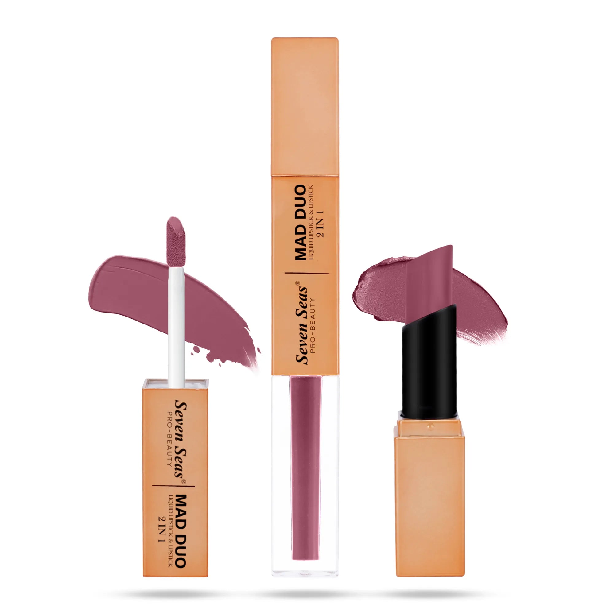 Mad Duo Lipstick | Liquid Matte and Creamy Bullet