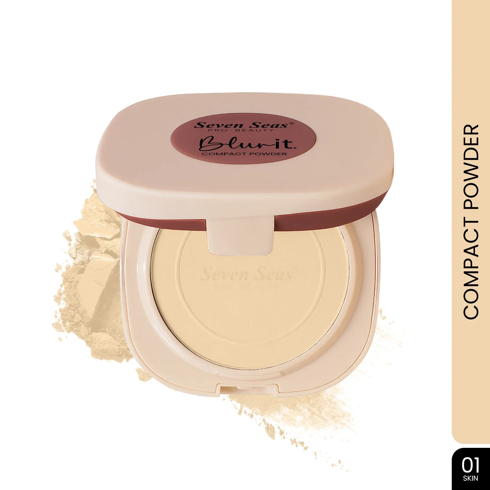 Blur It Compact Powder | Soft Focus Finish - Seven Seas Cosmetics