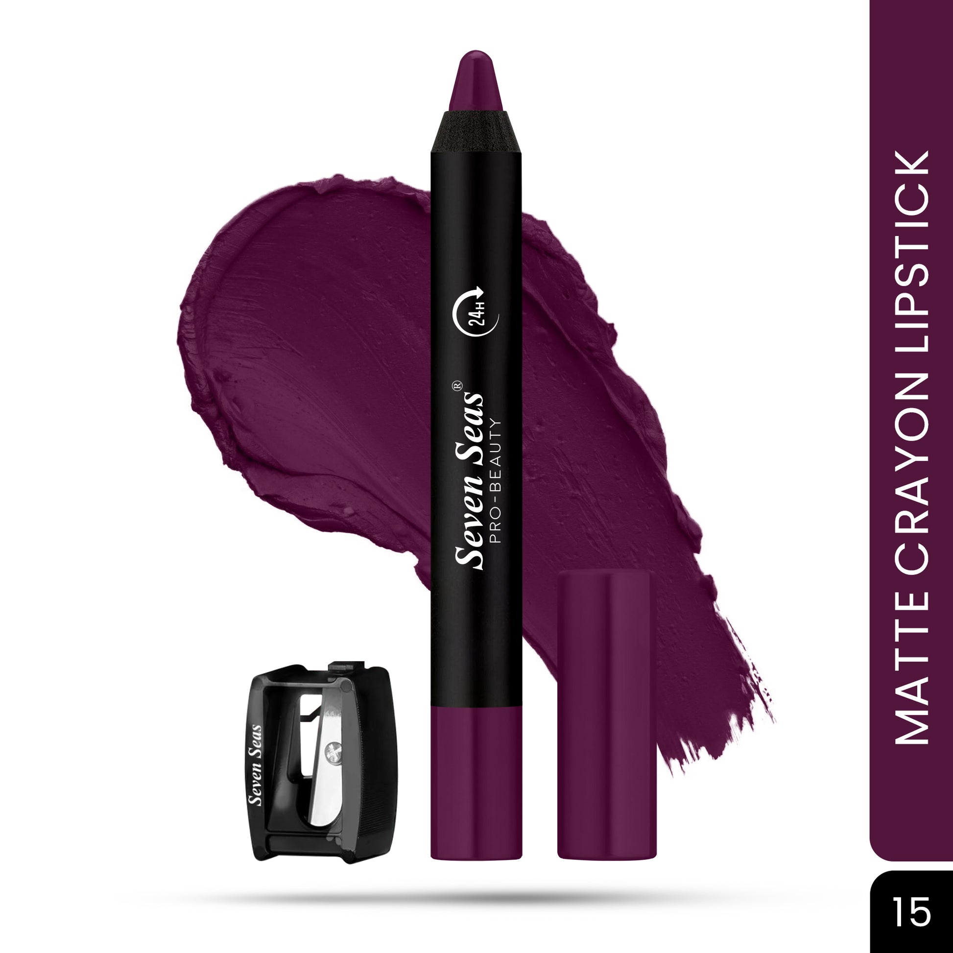 Seven Seas Matte Mood Transfer proof Crayon Lipstick - Seven Seas Cosmetics