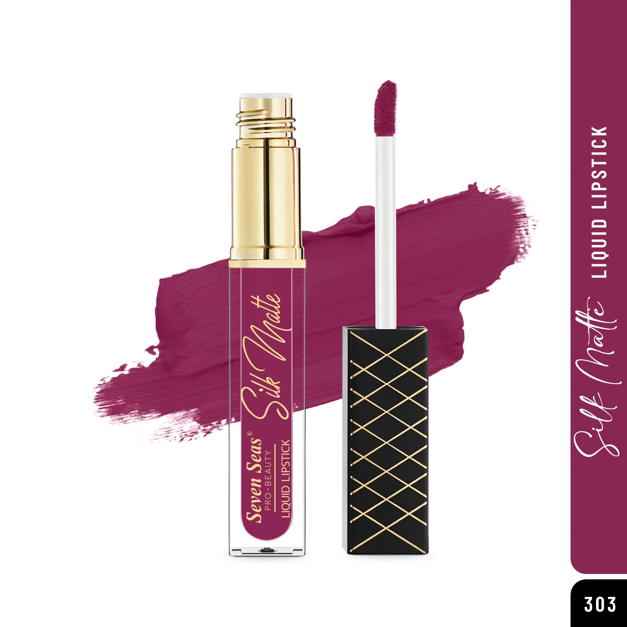 Silk Matte Liquid Lipstick for Women | Long Lasting Soft Matte Color