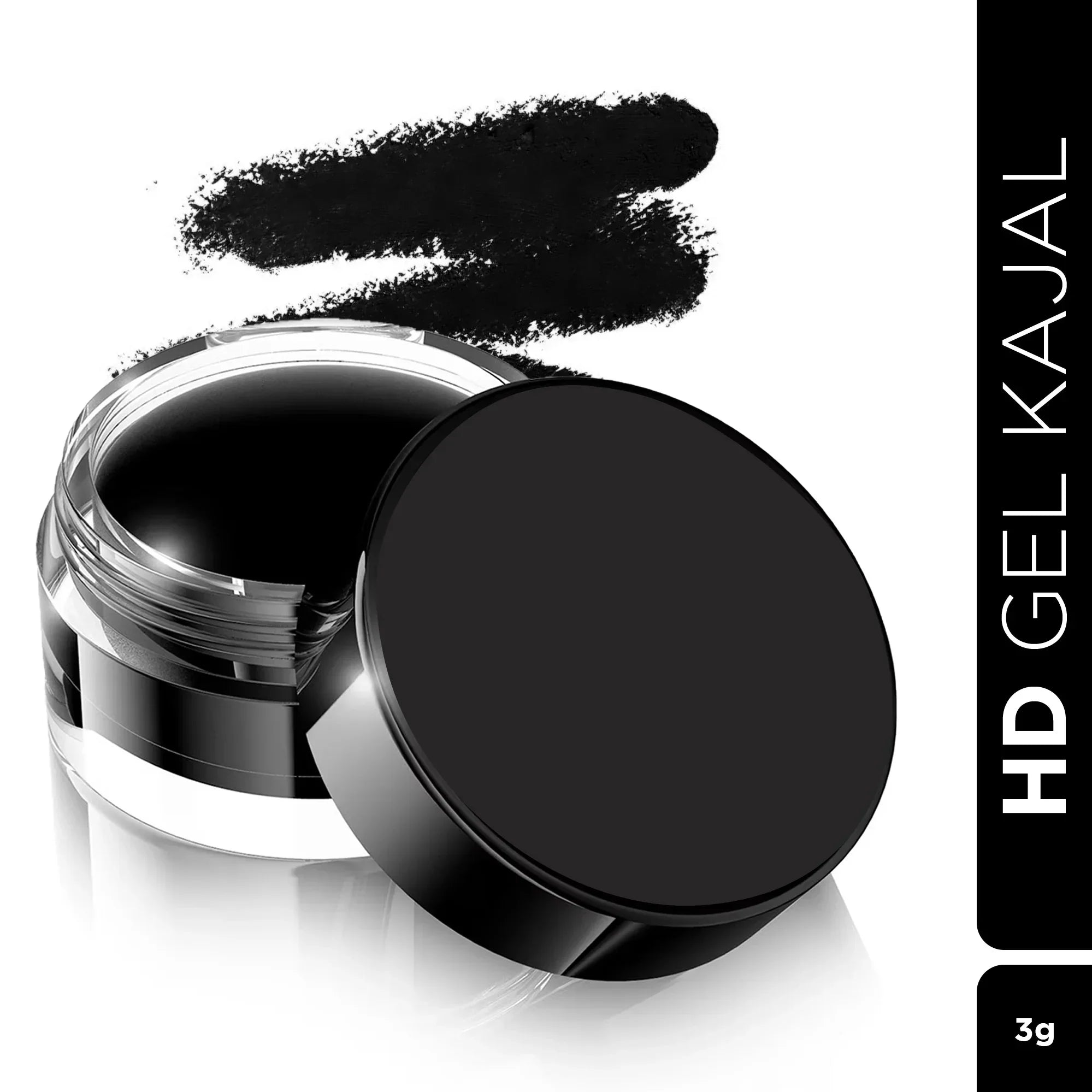 HD Gel Kajal | Long Lasting Smudge-Proof Eye Makeup - Seven Seas Cosmetics