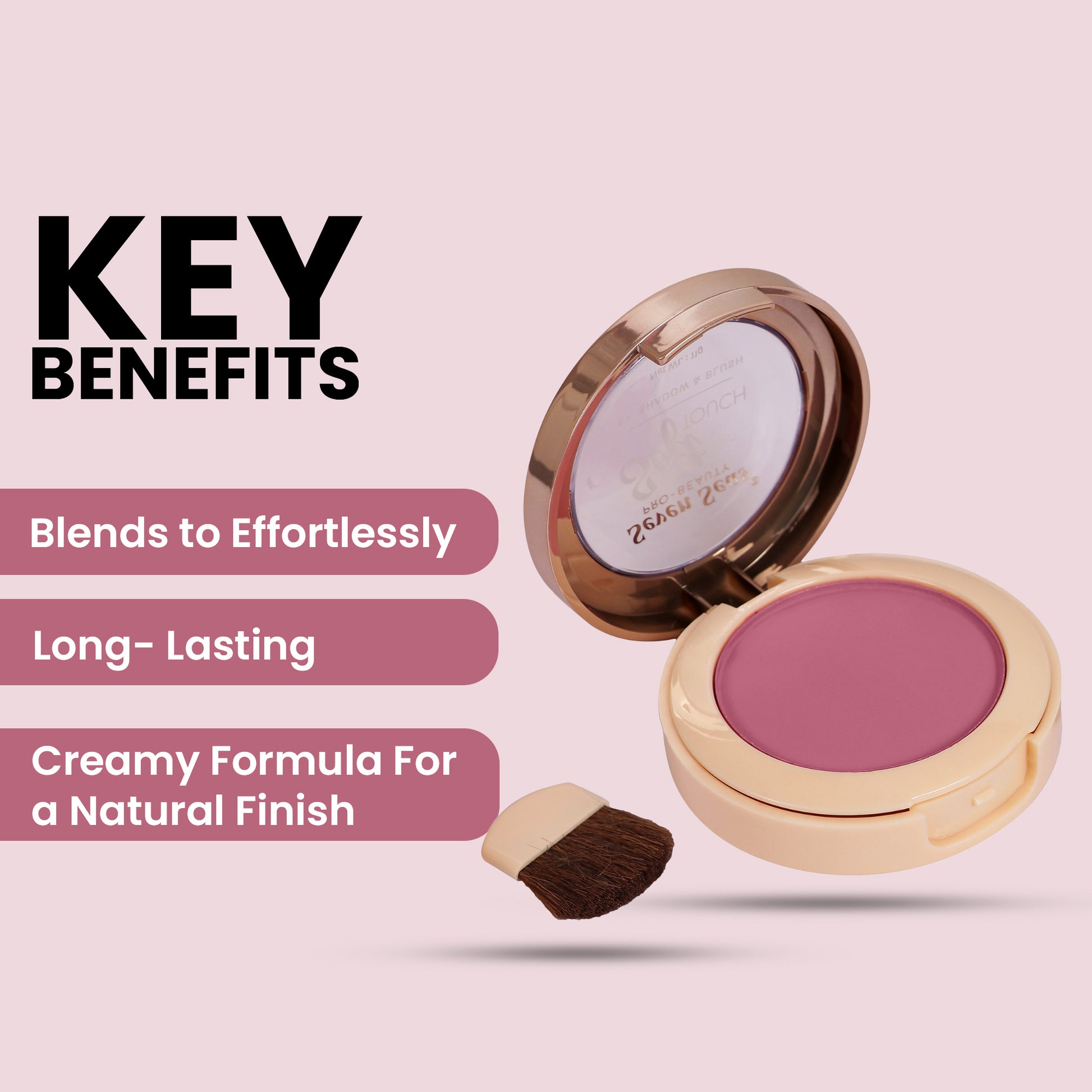 Soft Touch Blusher - Seven Seas Cosmetics