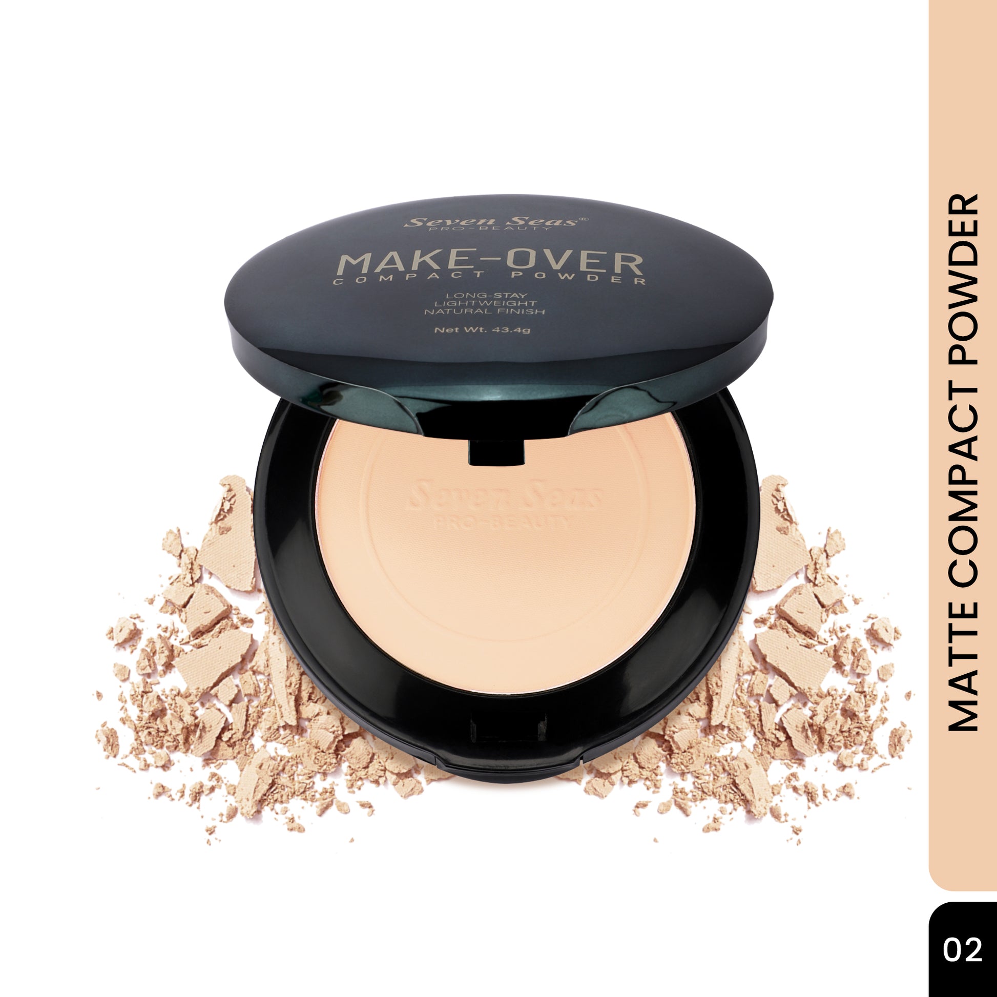 Seven Seas Make-Over 2 in 1 Compact - Seven Seas Cosmetics